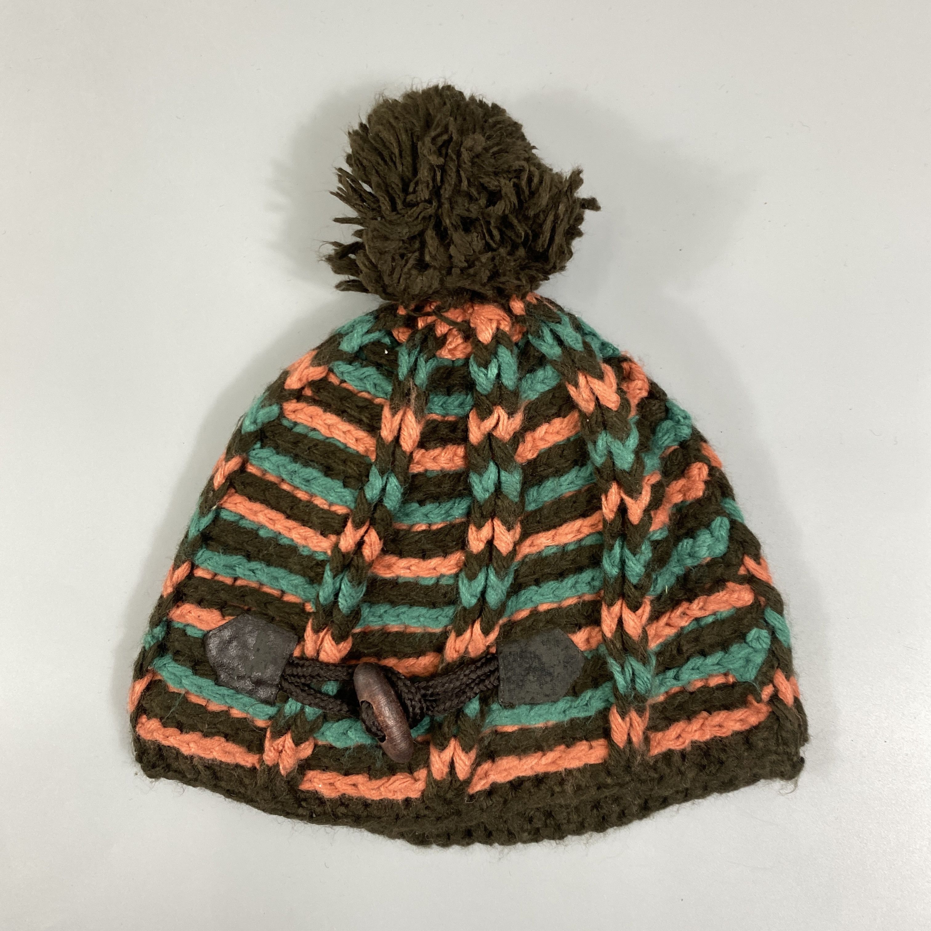 Japanese Brand Lip Jewel Knitted Beanie Hats Pom Pom -BN1044 Size ONE SIZE - 7 Thumbnail