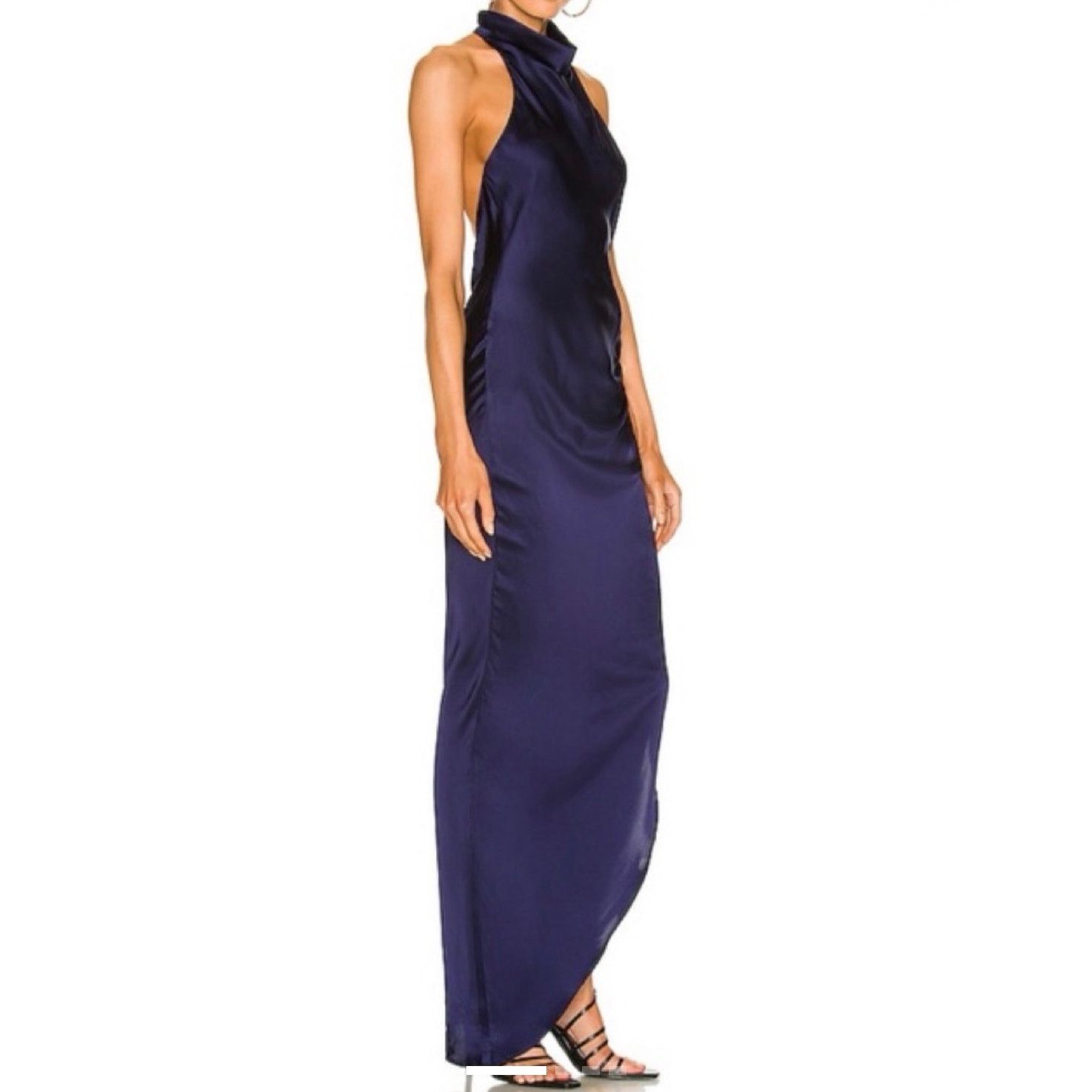 Amanda Uprichard Amanda Uprichard Revolve samba silk imperial blue dress Size XL / US 12-14 / IT 48-50 - 5 Thumbnail