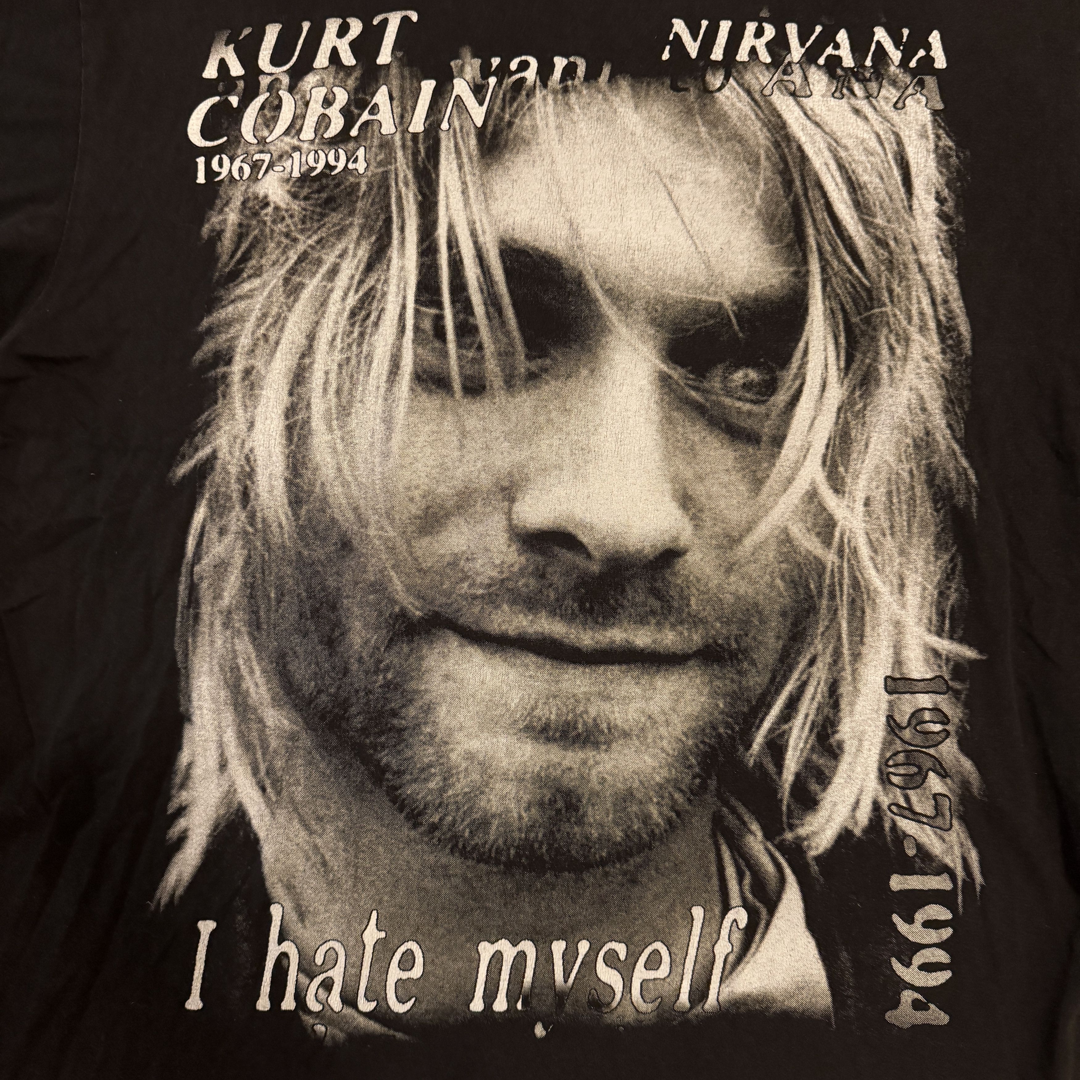 Vintage Vintage Kurt Cobain t-shirt XL Size US XL / EU 56 / 4 - 3 Thumbnail