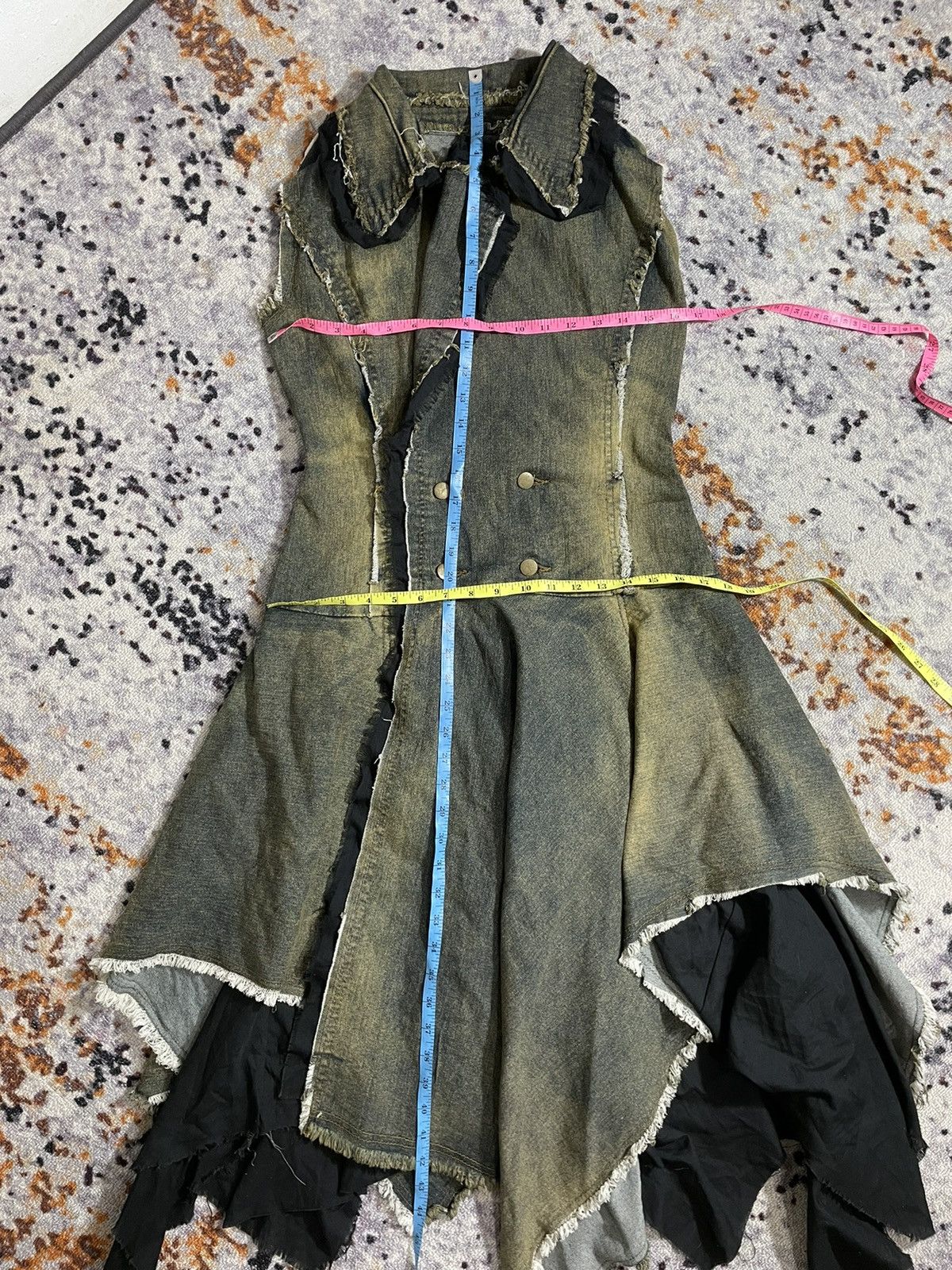 Japanese Brand Vintage Rare Distressed Dress goa mudmax ifsix style Size S / US 4 / IT 40 - 17 Thumbnail
