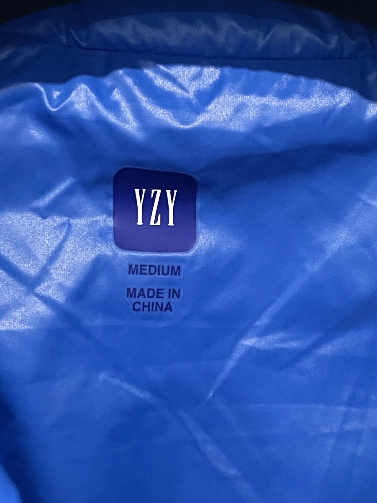 Balenciaga × Gap × Kanye West Yeezy Gap Balenciaga Blue Round Jacket Medium Size US M / EU 48-50 / 2 - 3 Thumbnail