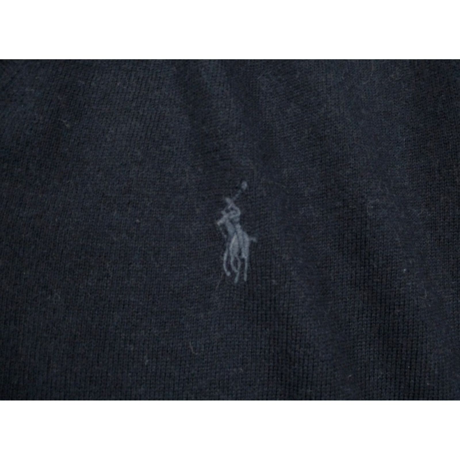Polo Ralph Lauren Polo Ralph Lauren Sweater Men XL Navy Blue Merino Wool Knit Pullover V-Neck Logo Casual Golf Size US XL / EU 56 / 4 - 6 Thumbnail