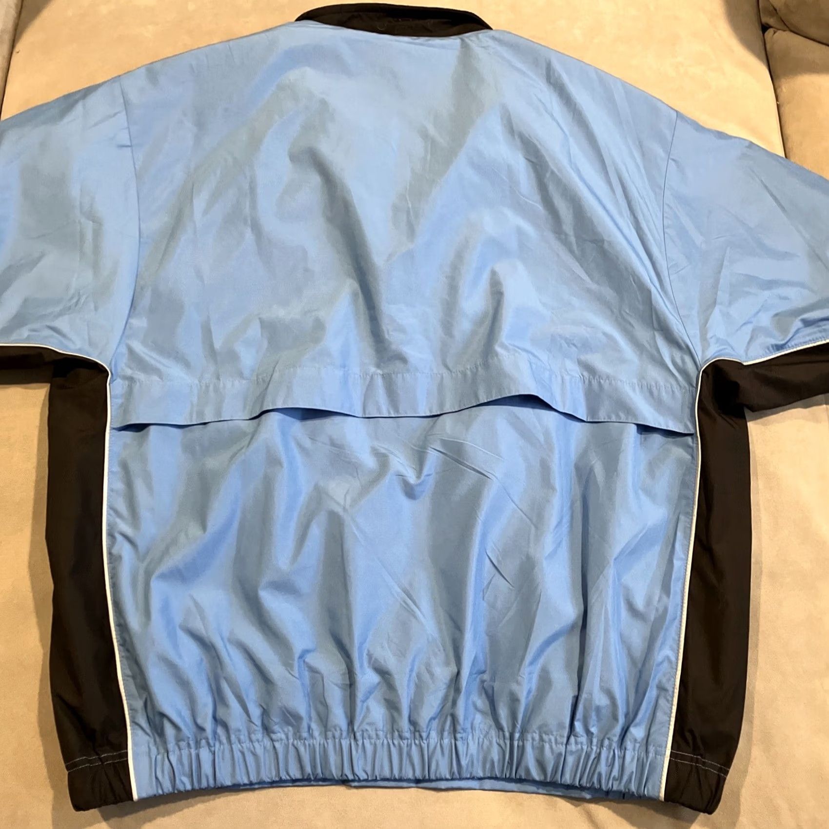 Cutter & Buck Cutter & Buck SEAGRAMS GINGER ALE Windbreaker Pullover 1/2 Zip Golf Men's XL Blue Size US XL / EU 56 / 4 - 6 Thumbnail