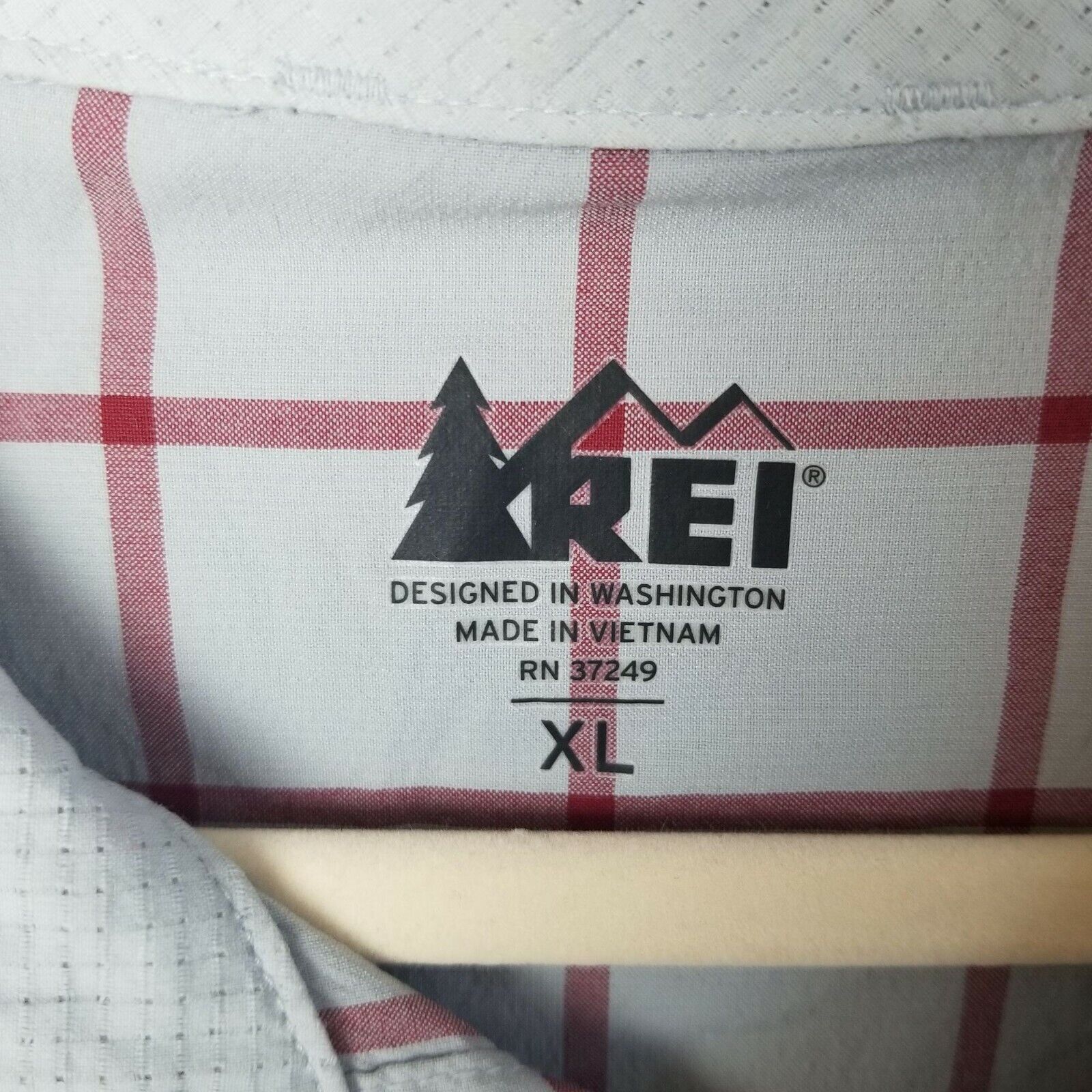 Rei REI Mens Checker Shirt Size XL Gorpcore Outdoor Lightweight Size US XL / EU 56 / 4 - 6 Thumbnail
