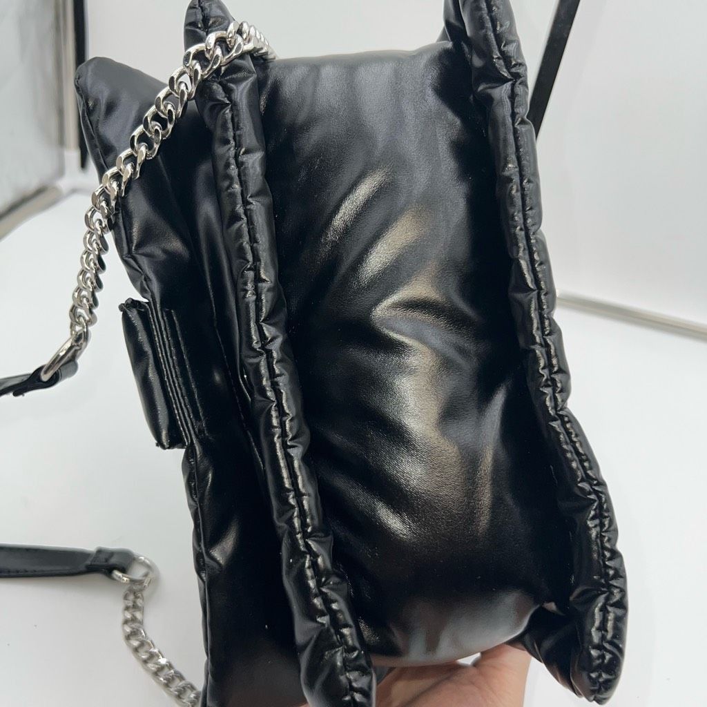 Zara Zara Polyurethane Pillow Buckle Crossbody Bag Size ONE SIZE - 5 Thumbnail