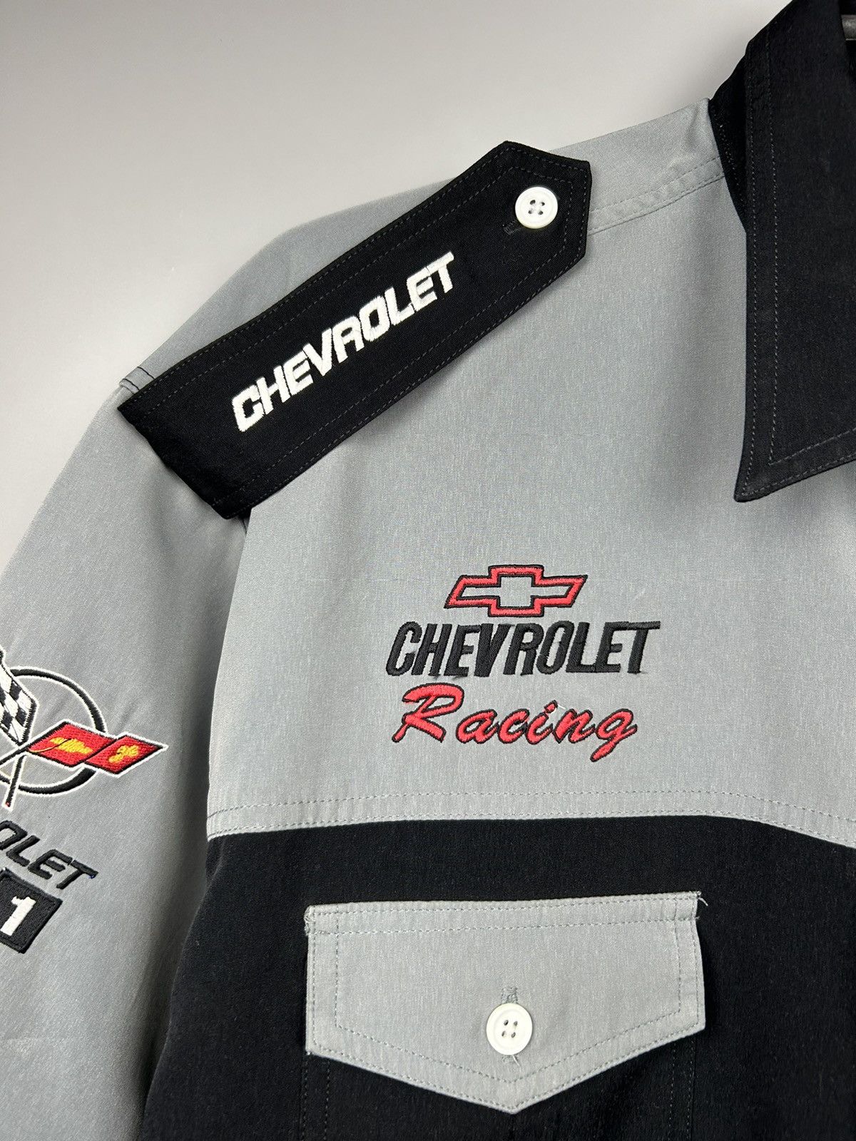 Vintage Vintage Chevrolet Racing Shirt Size US XXL / EU 58 / 5 - 6 Thumbnail