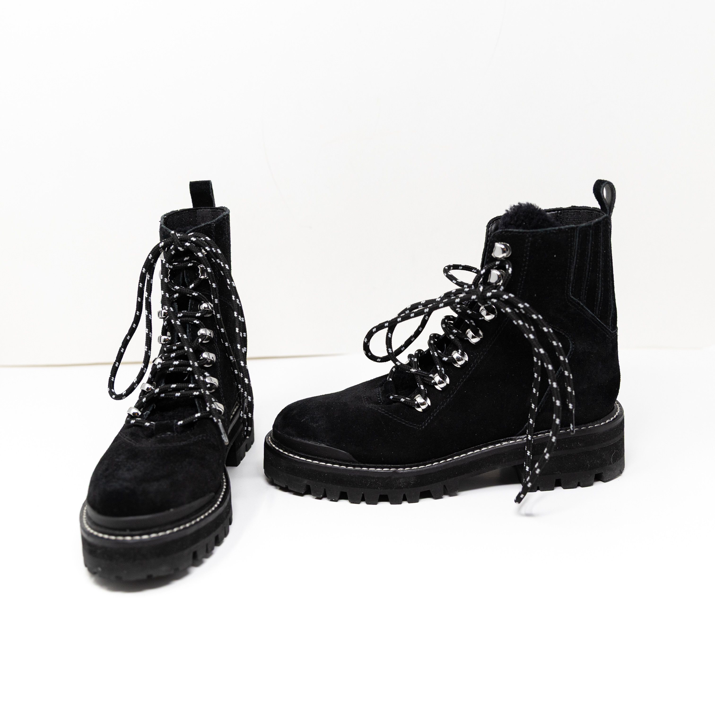 Marc Fisher NEW Marc Fisher Lizzie Genuine Suede Lug Size US 5 / IT 35 - 1 Thumbnail