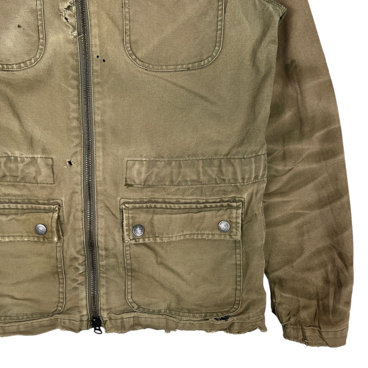 Carhartt 🔥 CARHARRT DYED FADED DISTRESSED WORKER JACKET Size US M / EU 48-50 / 2 - 7 Thumbnail
