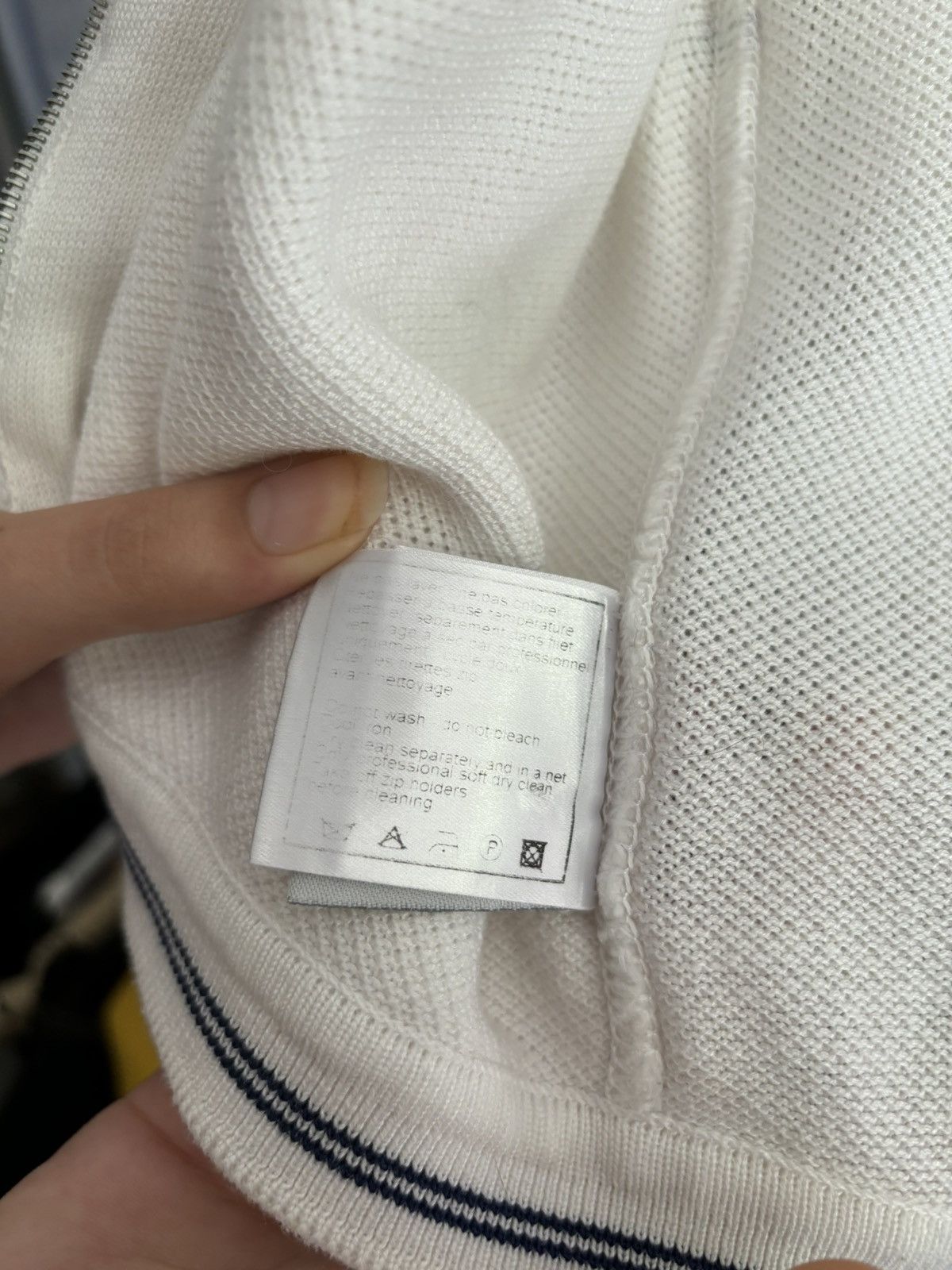 Chanel × Karl Lagerfeld Chanel sport tennis zip hoodie Size L / US 10 / IT 46 - 11 Thumbnail