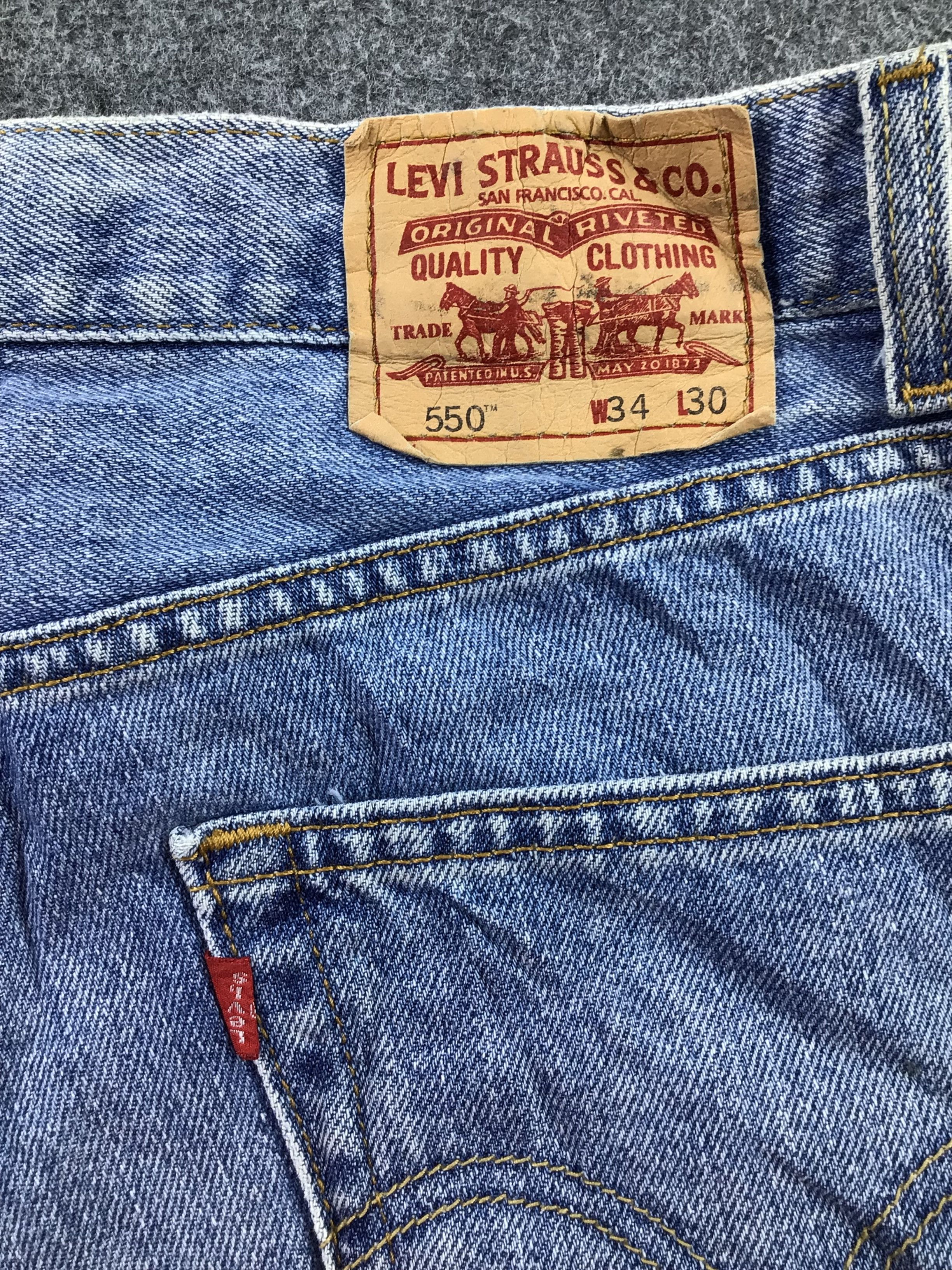 Levi's Vintage Levis 550 Jeans-J844 Size US 32 / EU 48 - 5 Thumbnail
