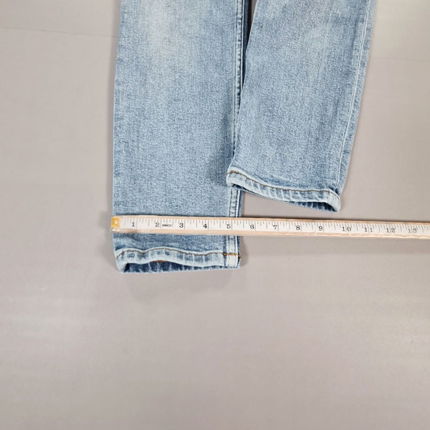 RE/DONE VINTAGE Re/Done Jeans Blue W26 L26 90s Ankle High Rise Stretch Denim Womens Jeans Size 26" / US 2 / IT 38 - 7 Thumbnail