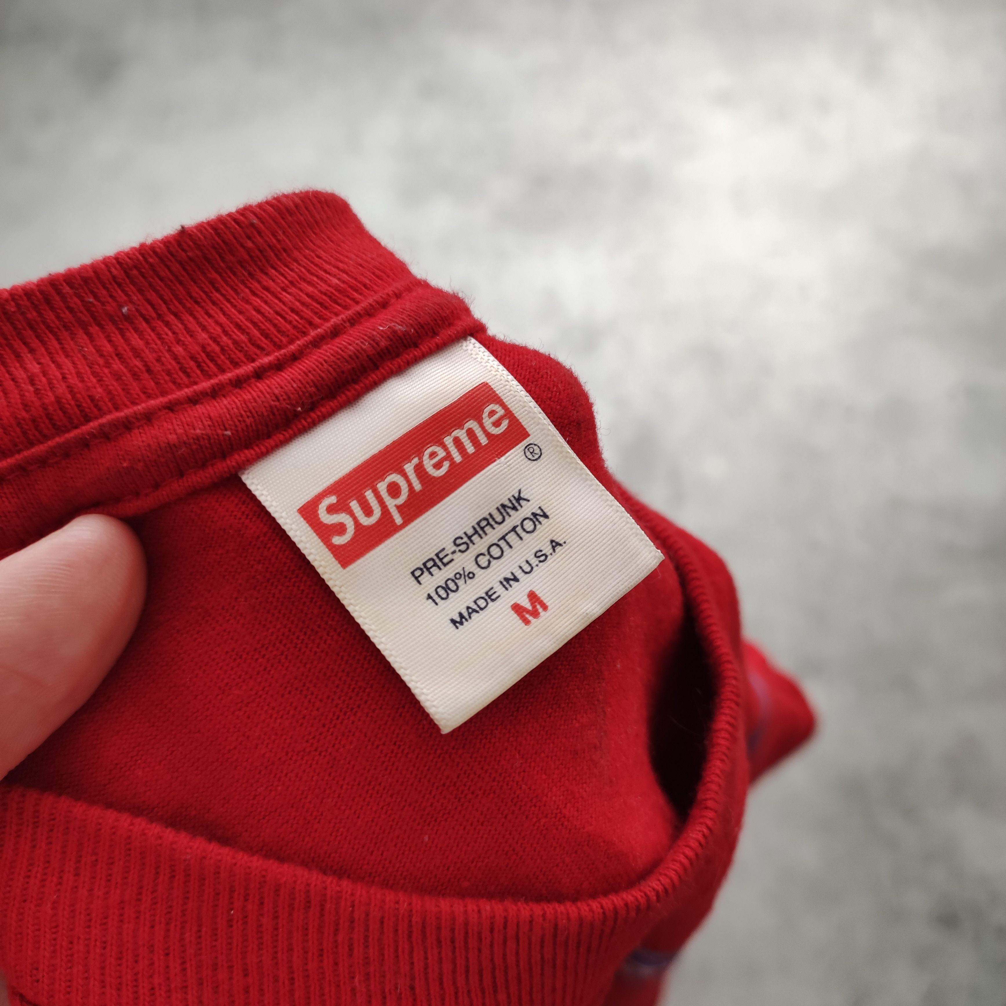 Supreme Supreme Skateboards Red Wing Logo Tee Size US M / EU 48-50 / 2 - 6 Thumbnail