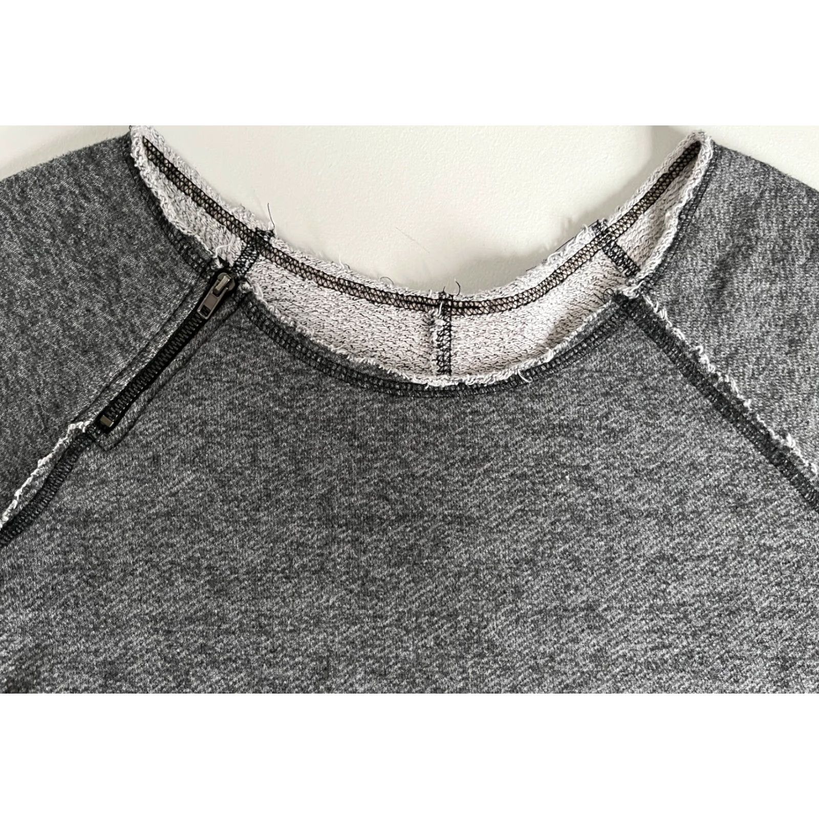 Vintage VINTAGE Women's Vimmia French Terry Sweatshirt Side Zip Sz S Size S / US 4 / IT 40 - 7 Thumbnail