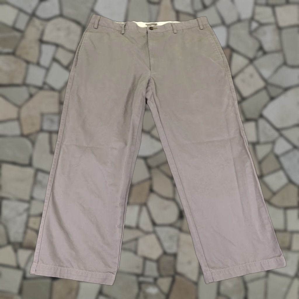 Orvis Orvis Pants Men 40 Gray Chino Wide Leg Straight Twill Work Outdoors Utility Work Size US 38 / EU 54 - 1 Thumbnail