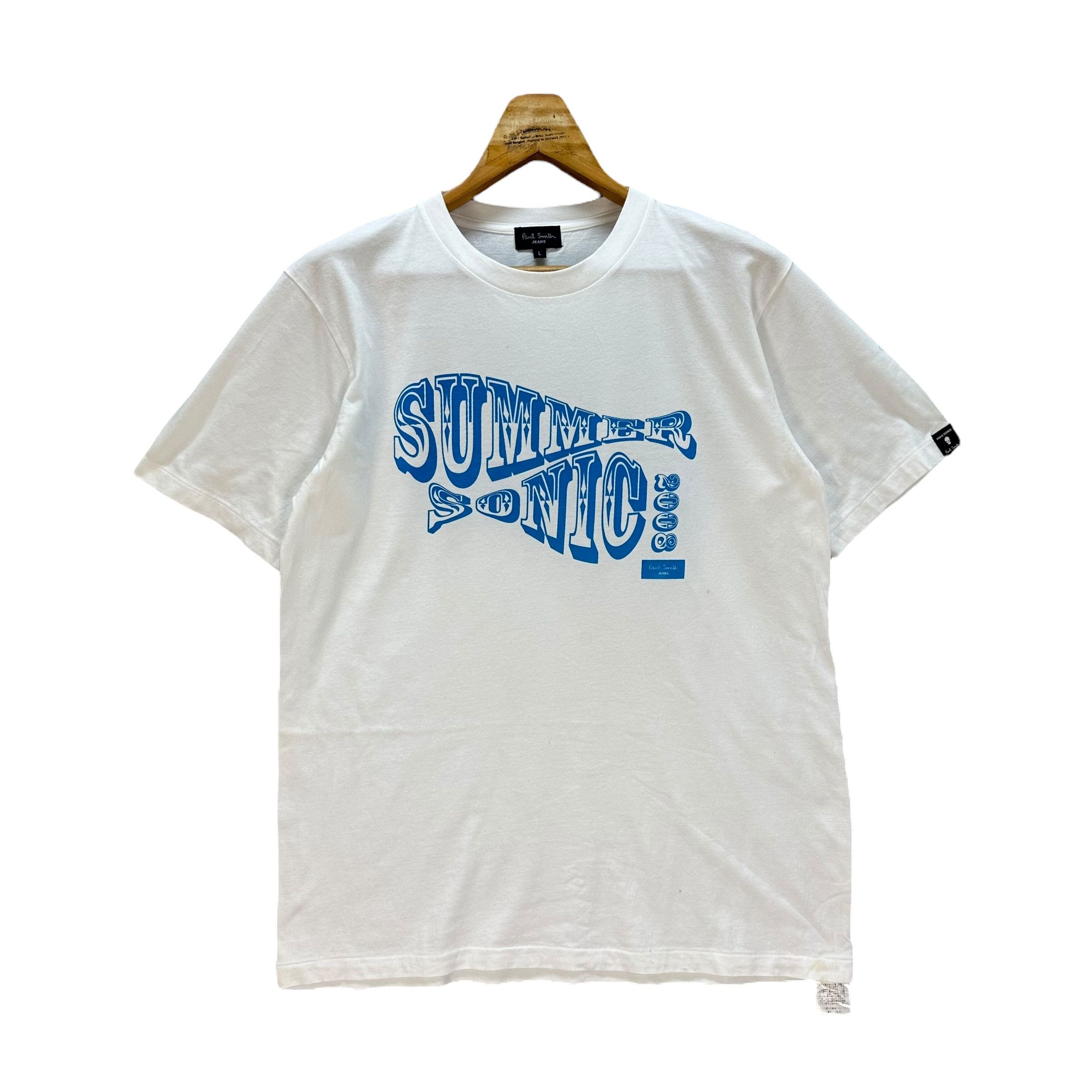 Paul Smith PAUL SMITH SUMMER SONIC SOUND 2008 TEES #9098-56 Size US L / EU 52-54 / 3 - 1 Thumbnail
