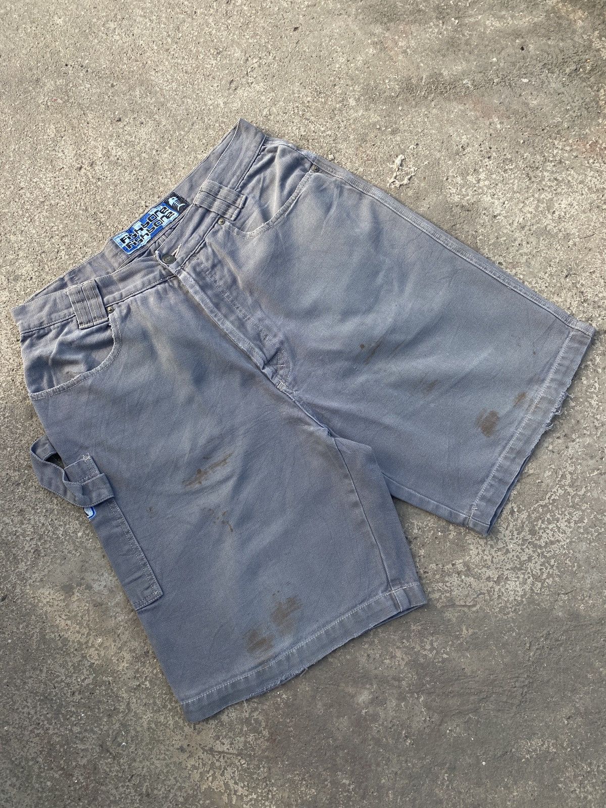 Vintage Fishbone Thrashed shorts Size US 33 - 3 Thumbnail