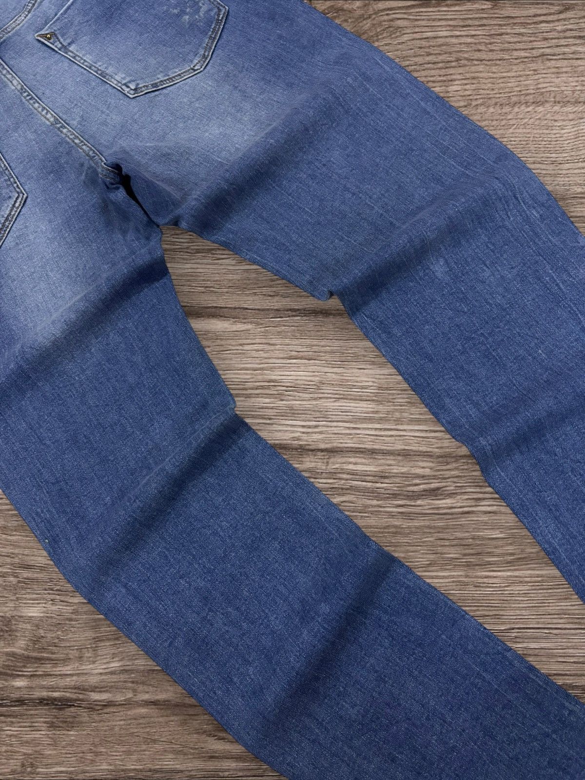 Other Stradivarius Distressed Highwaist Jeans Size 30" / US 8 / IT 44 - 5 Thumbnail
