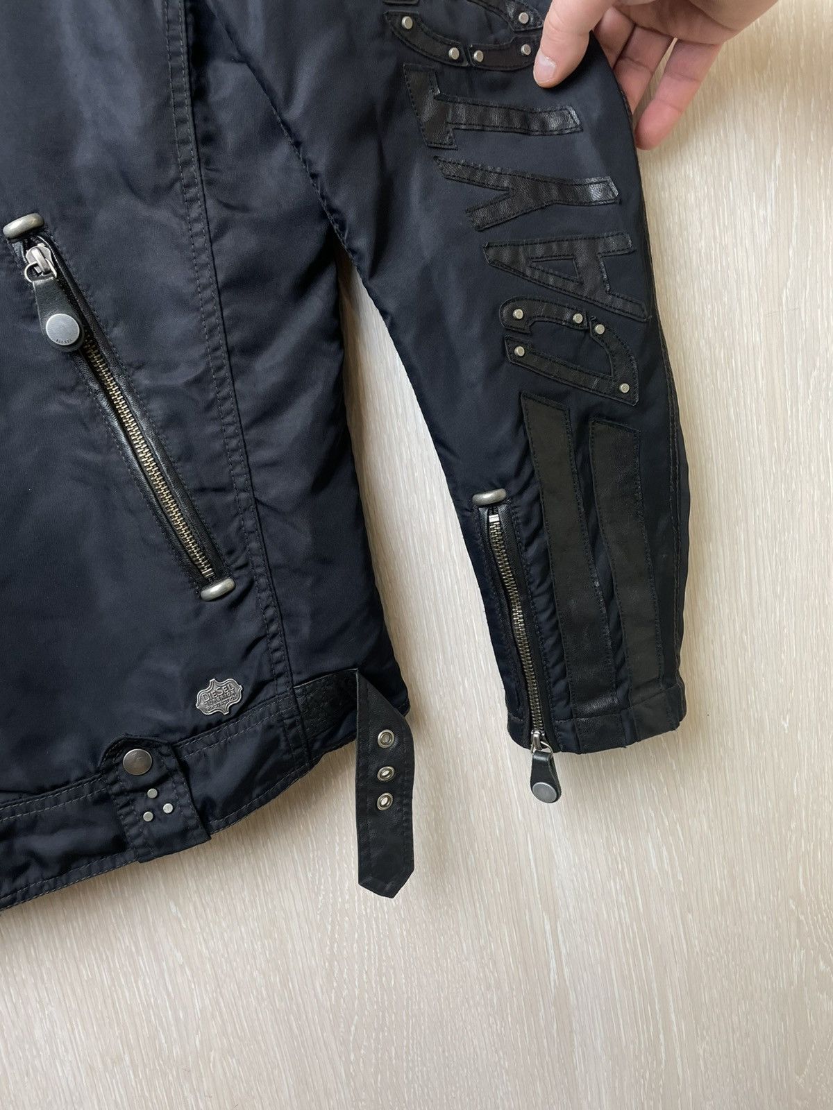Diesel Vintage Diesel (FLA Speed King) Daytona Bikers Style Jacket Size US S / EU 44-46 / 1 - 9 Thumbnail