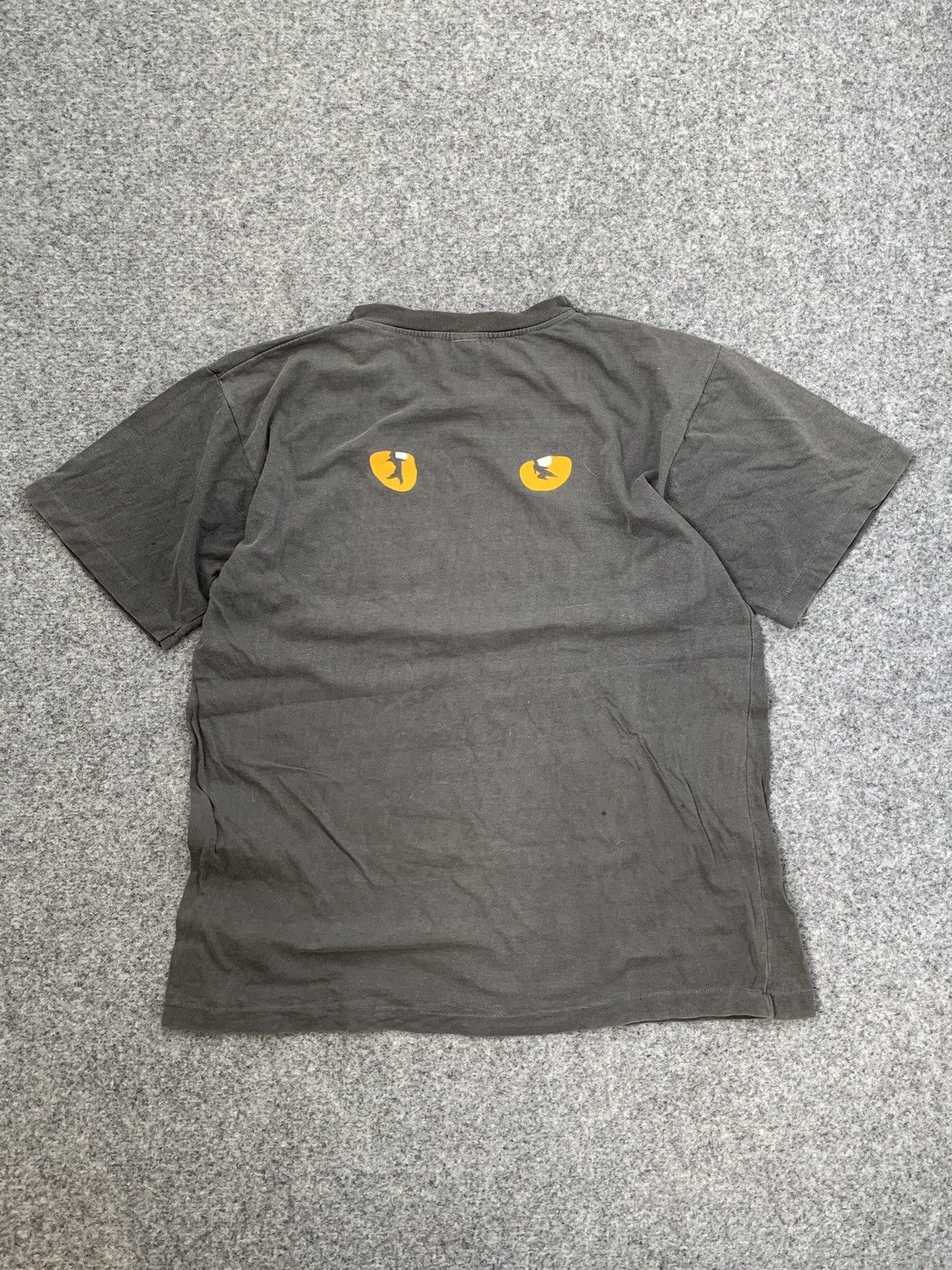 Band Tees 1981 CATS LONDON RARE ASH GRAY SHIRT SINGLE STITCH Size US L / EU 52-54 / 3 - 2 Thumbnail