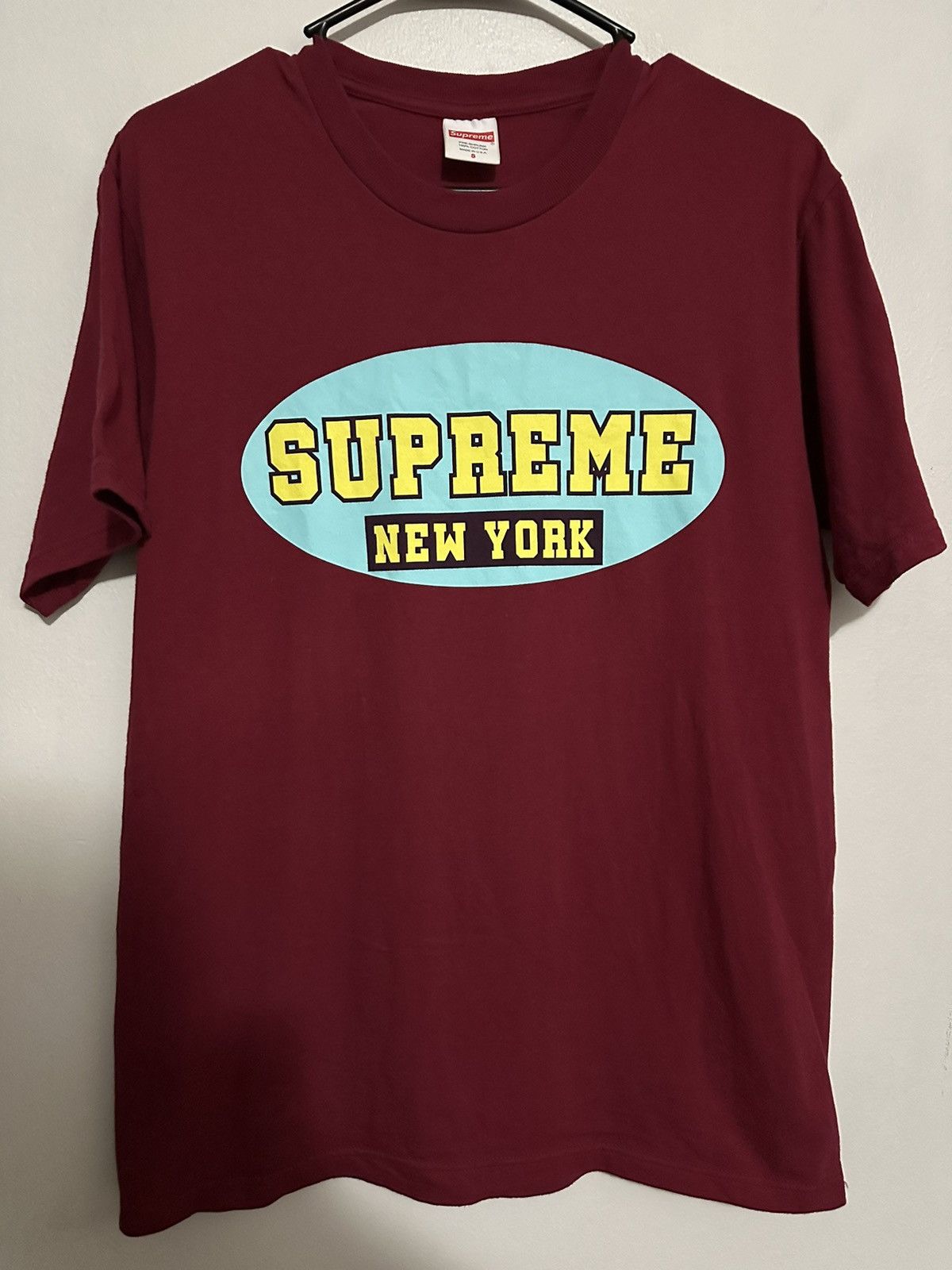 Supreme Supreme New York Tee Size US S / EU 44-46 / 1 - 1 Thumbnail