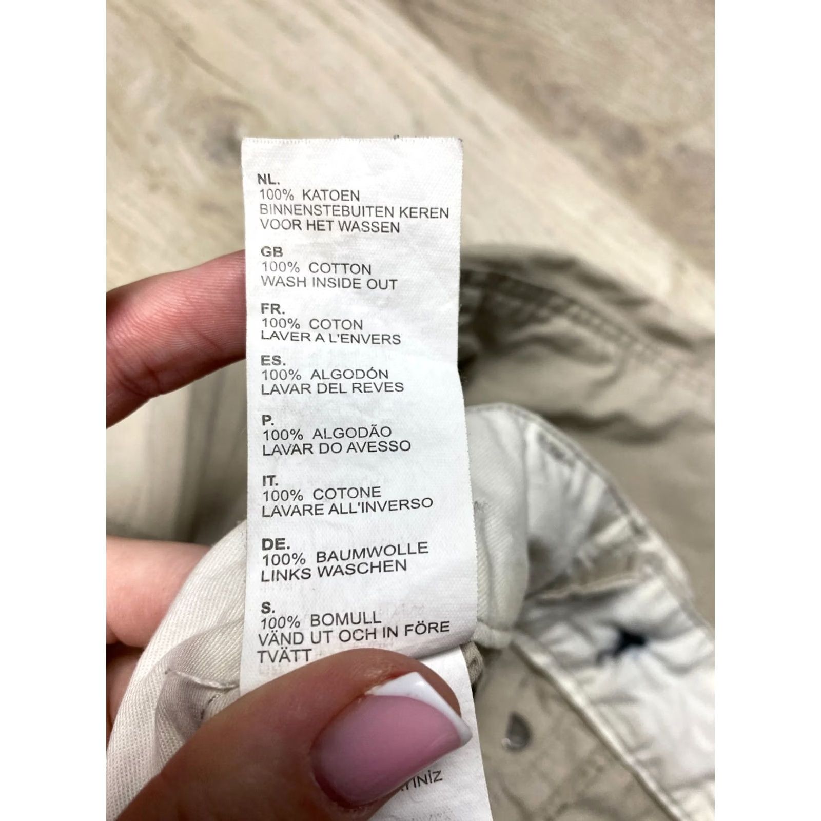 G-Star VINTAGE G-Star Pants Mens Fire Elwood Double Knee Size 34 Beige Cotton 34 in Inseam Size US 34 / EU 50 - 6 Thumbnail