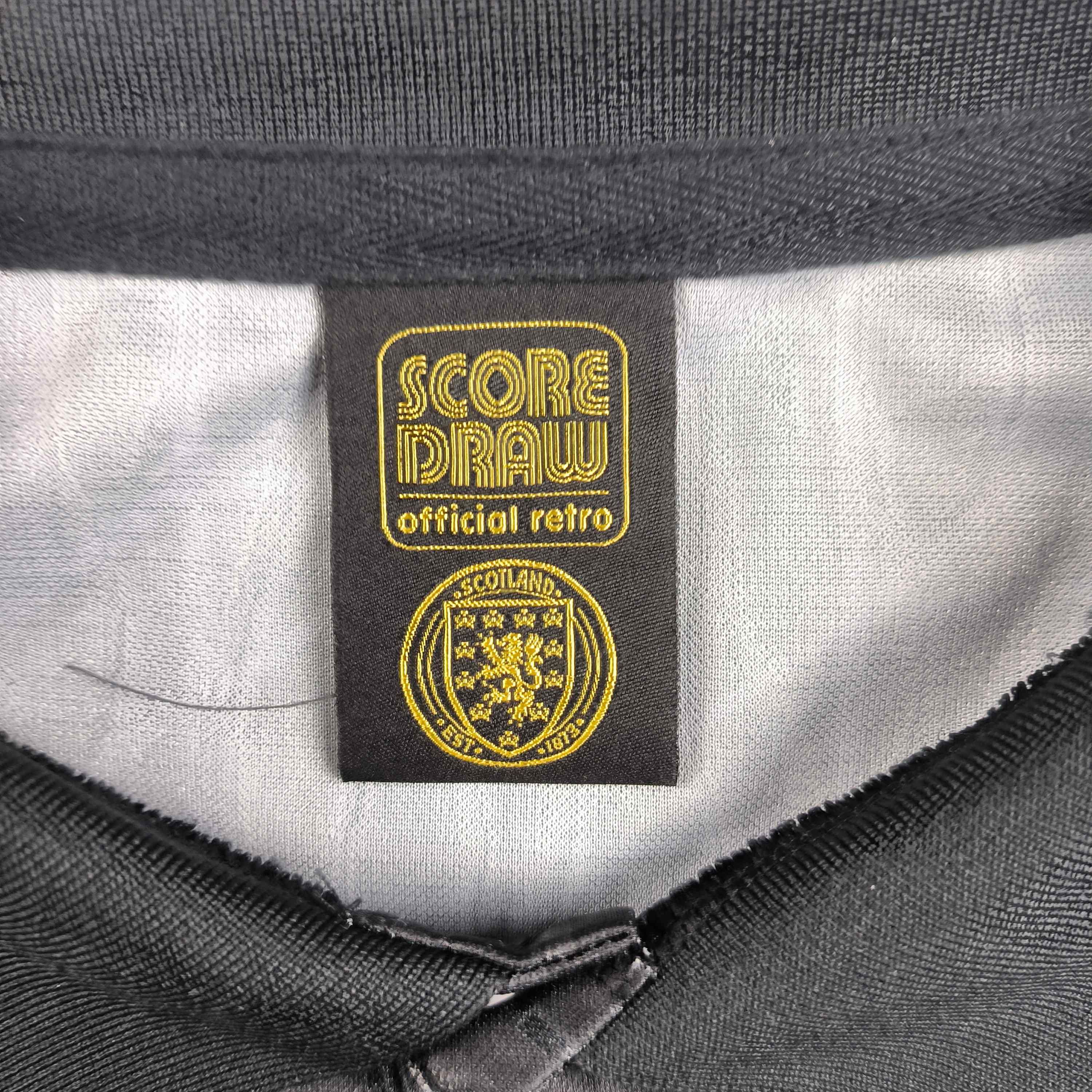 Other Scotland1990 Score Draw blackout retro football jersey 3XL Size US XXL / EU 58 / 5 - 4 Thumbnail