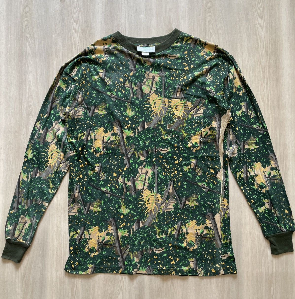 Vintage New Vintage 80s Bushlan South Texas Camo Sweatshirt Sz L Size US L / EU 52-54 / 3 - 2 Thumbnail