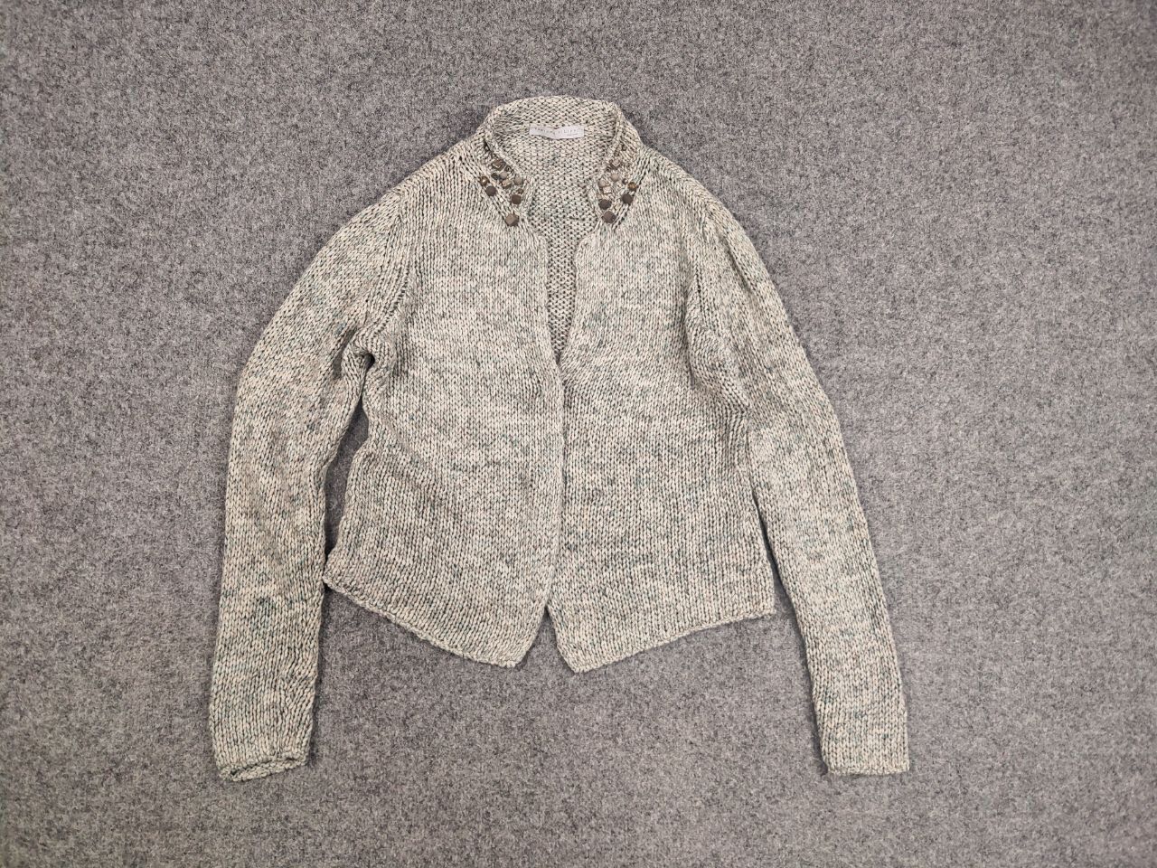 Fabiana Filippi Fabiana Filippi Premium designer Knit Blazer Cardigan Size L / US 10 / IT 46 - 10 Thumbnail