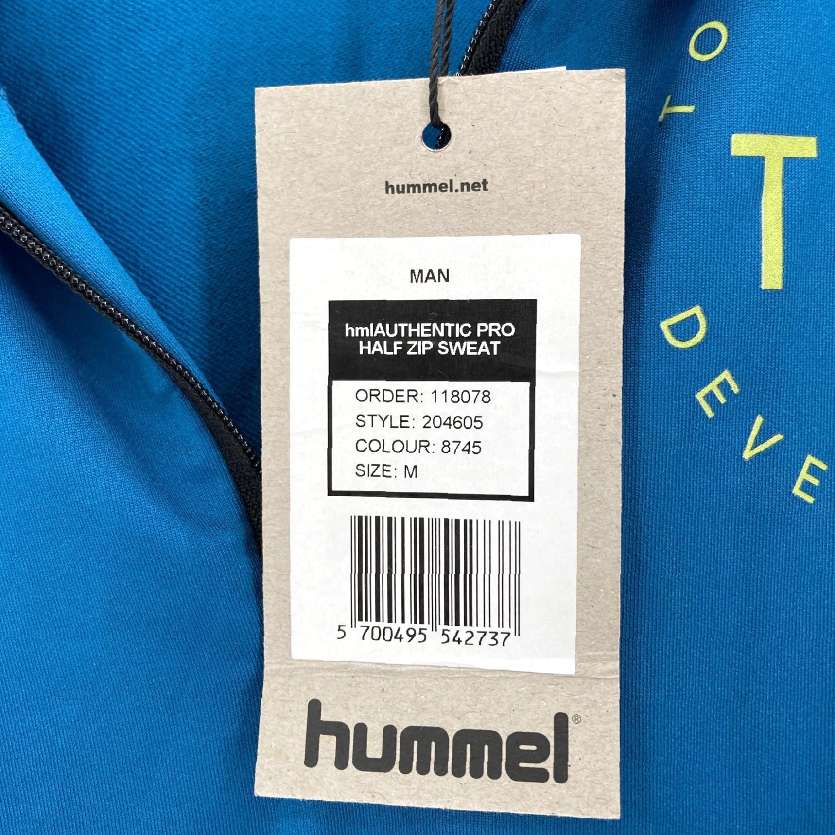 Hummel Hummel AUTHENTIC PRO Half Zip Sweatshirt Mens M Blue Soccer Pullover NWT Shirt Size US M / EU 48-50 / 2 - 5 Thumbnail