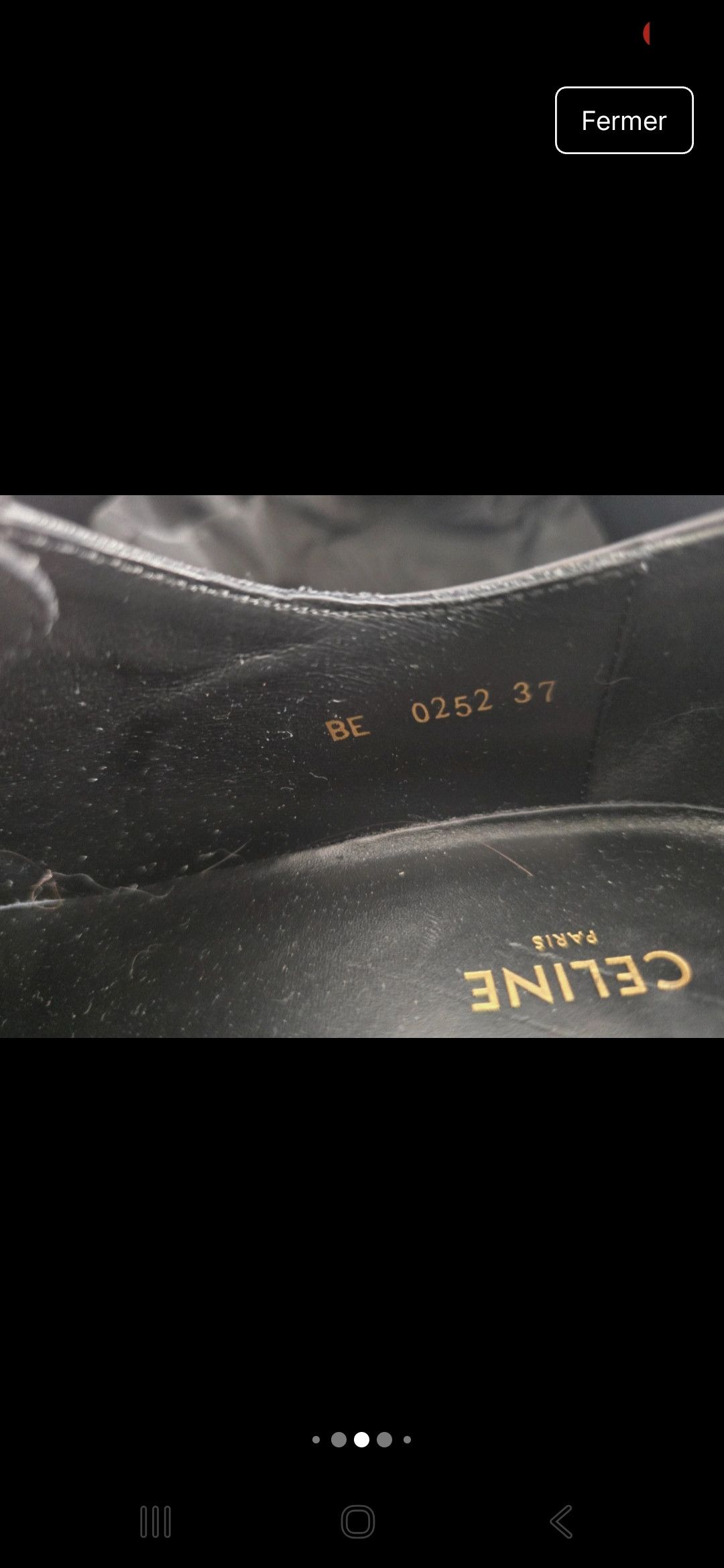 Celine Derbies CELINE “Margaret” — Édition complète Size US 7 / IT 37 - 4 Thumbnail