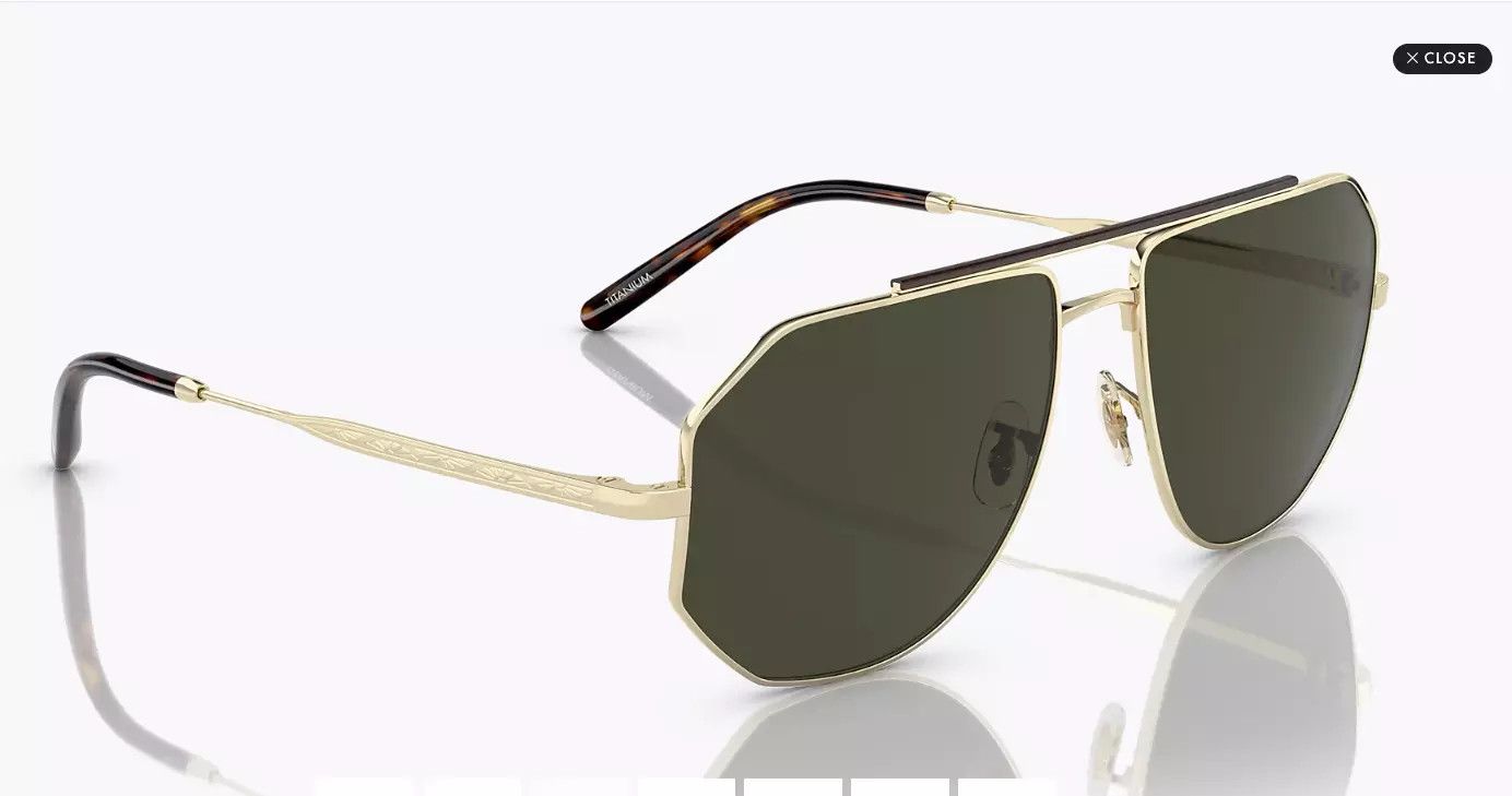 Oliver Peoples Brunello Cucinelli Collection MORALDO 59mm SUN Size ONE SIZE - 9 Thumbnail