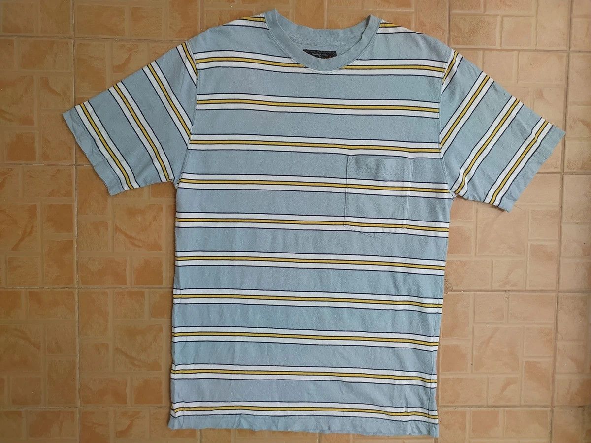 Beams Plus BEAMS PLUS STRİPED POCKET T-SHİRT SİZE S Size US S / EU 44-46 / 1 - 7 Thumbnail