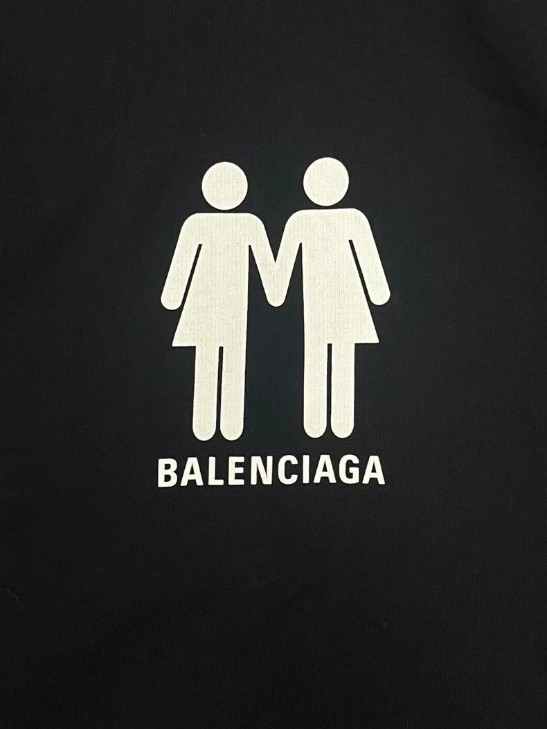 Balenciaga Balenciaga Double portrait multi-flag logo printed hooded Size US XS / EU 42 / 0 - 3 Thumbnail