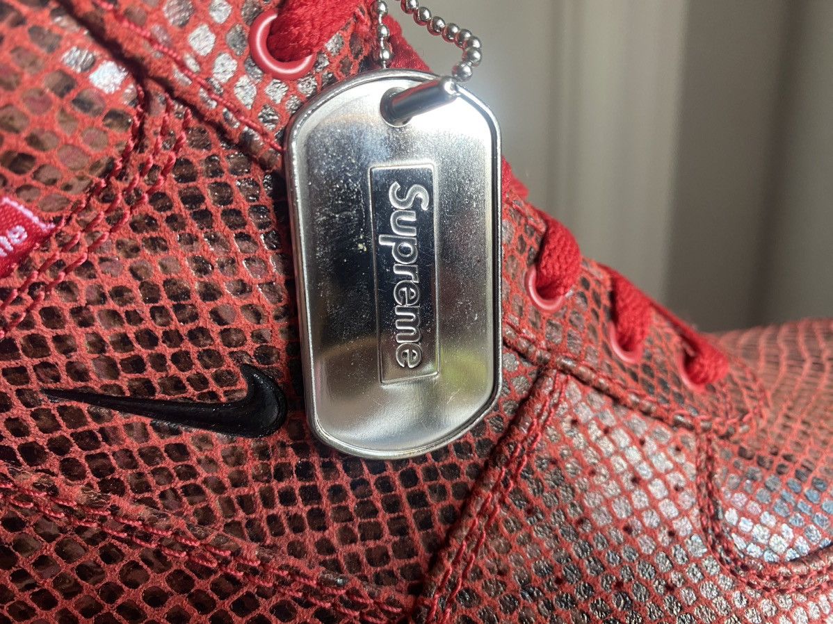 Supreme x Nike Air Max Goadome Fire Red DA1475-600 Sz 6.5