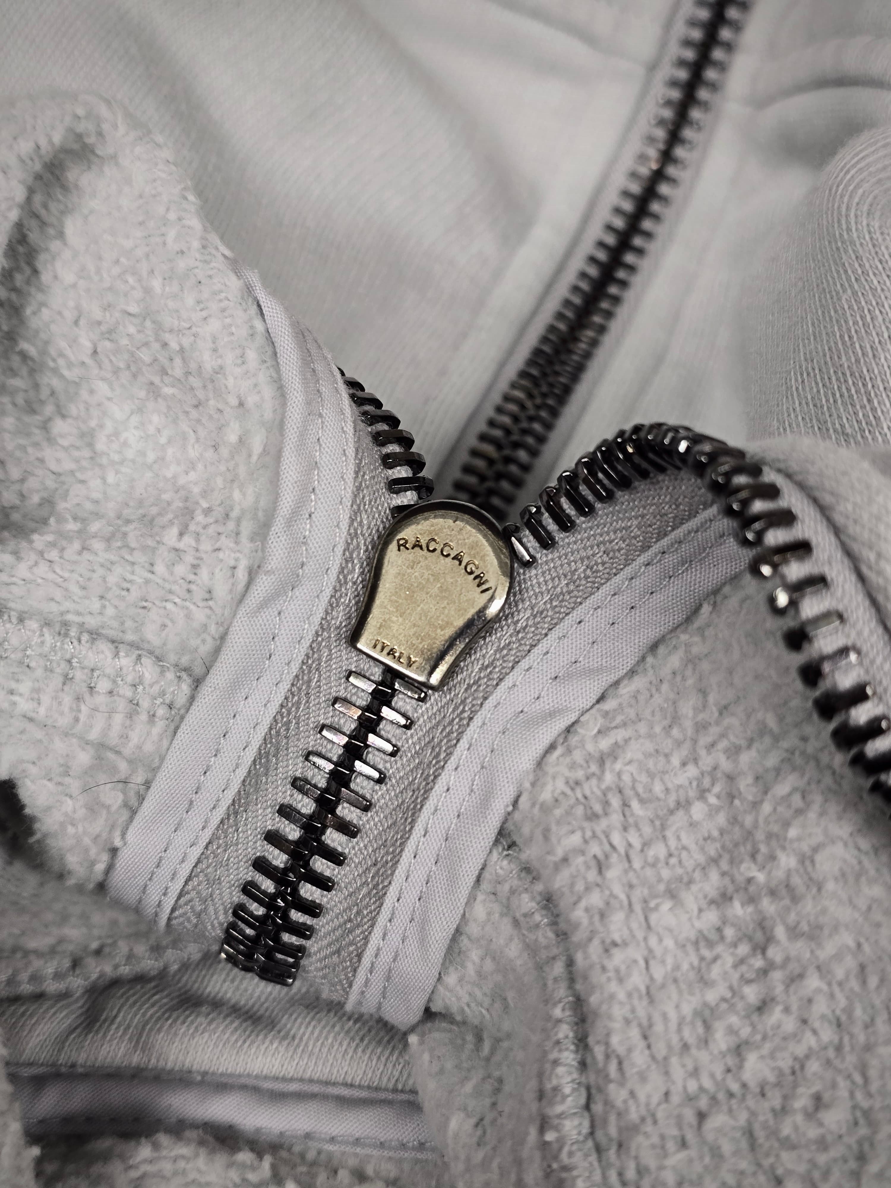 Gareth Pugh Gareth Pugh SS14 Light Grey Cotton Fleece Gimp Hoodie Size US XS / EU 42 / 0 - 7 Thumbnail