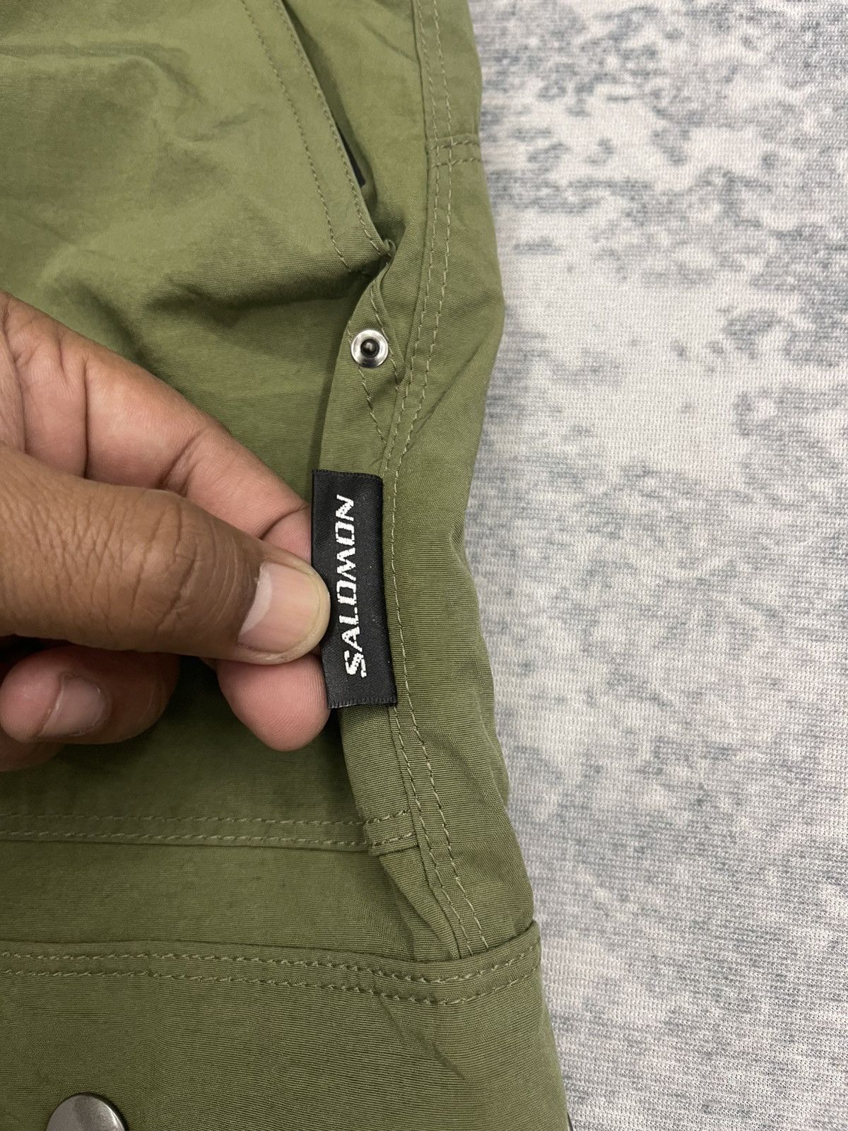 Salomon Salomon Vintage Gorpcore Cargo Ski Pants Size US 29 - 6 Thumbnail