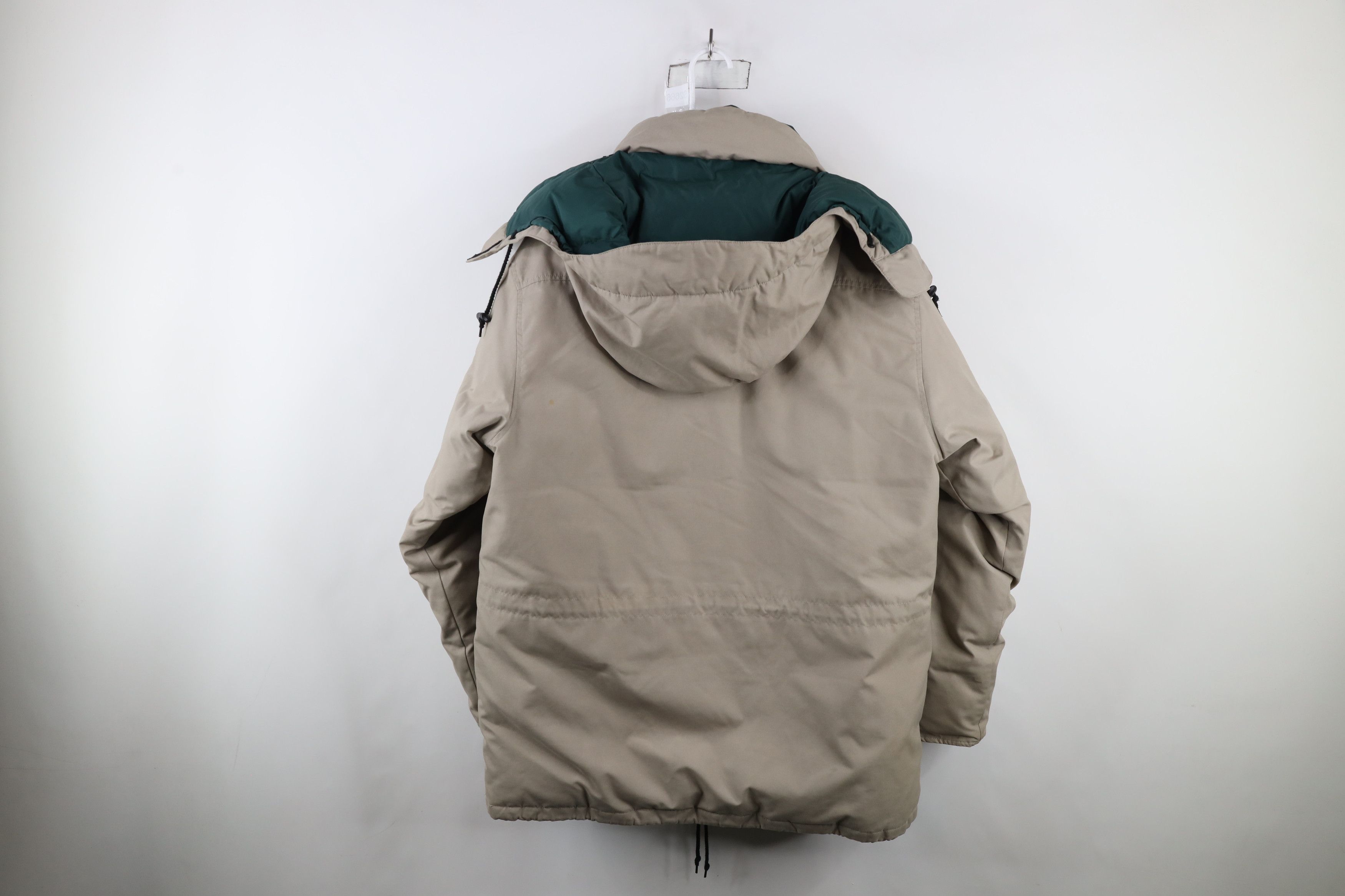 Eddie Bauer × Vintage Vintage 90s Eddie Bauer Line Duck Down Hooded Puffer Jacket Size US L / EU 52-54 / 3 - 14 Thumbnail