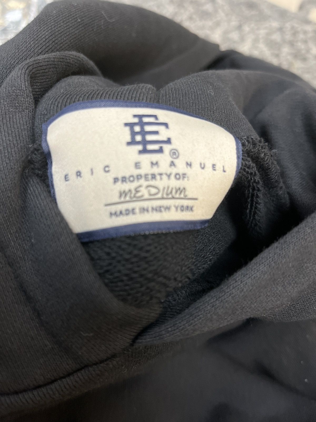 Eric Emanuel Eric Emanuel Silver Logo Basic Hoodie Size US M / EU 48-50 / 2 - 2 Thumbnail