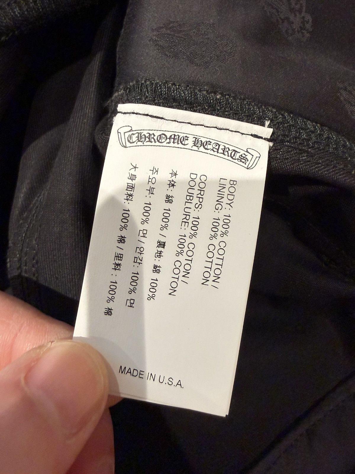 Chrome Hearts Chrome Hearts Double Knee Carpenter Pants Size US 29 - 15 Thumbnail