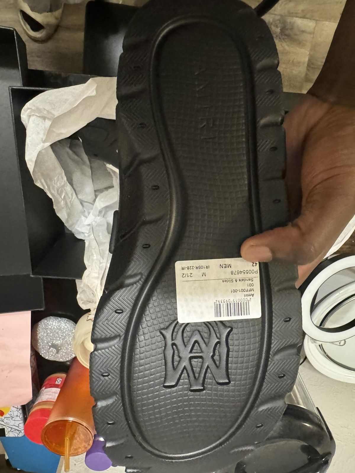 Amiri Amiri slides Size US 10 / EU 43 - 12 Thumbnail
