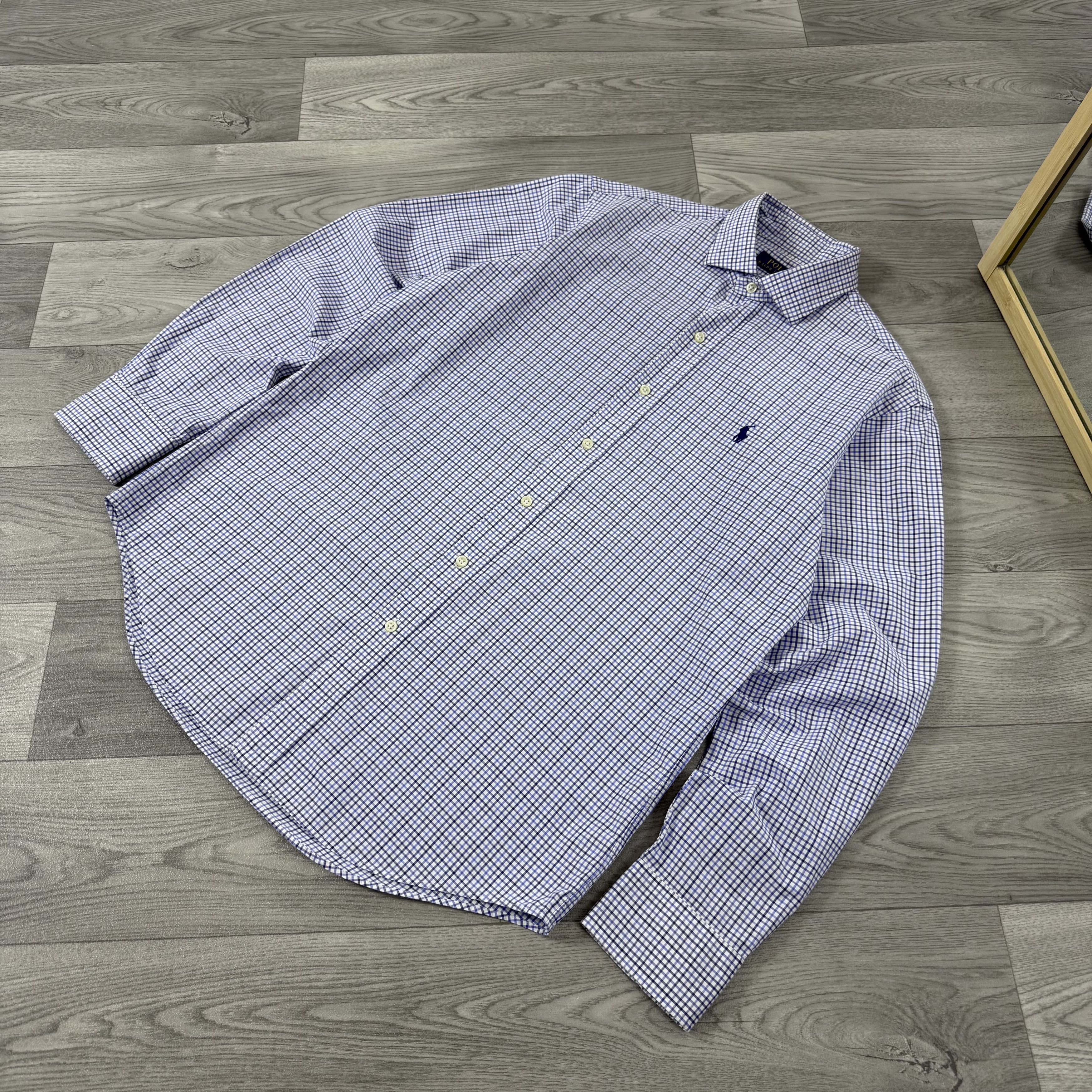 Polo Ralph Lauren Vintage Polo Ralph Lauren Check Button Up Longsleeve Shirt Size US M / EU 48-50 / 2 - 5 Thumbnail