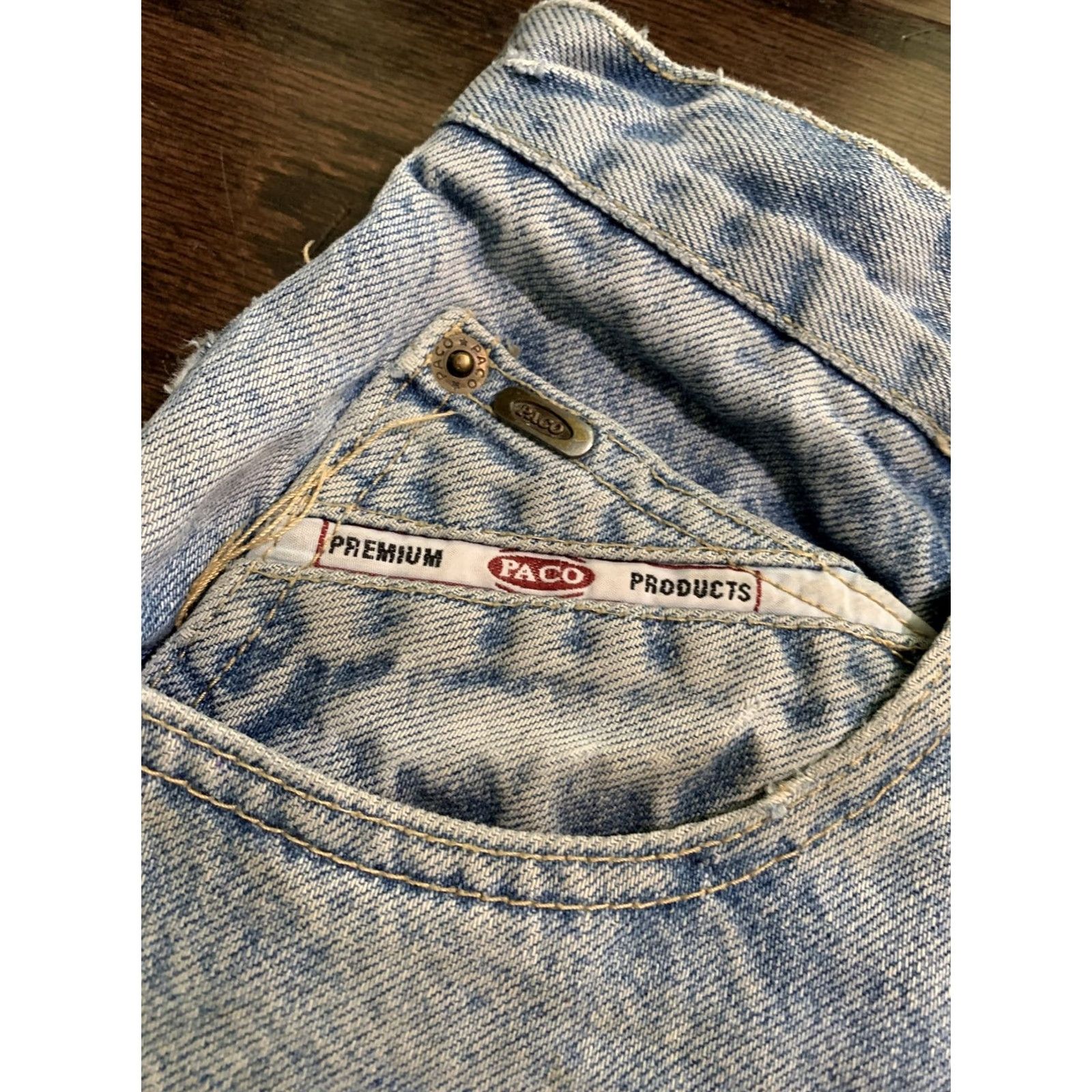 Vintage VINTAGE PACO Jeans Denim Pants Jeans Men’s Size 34x32 Blue Bootcut 32x34 Mens History: 90s? (Note: restructure removed) Size US 34 / EU 50 - 4 Thumbnail