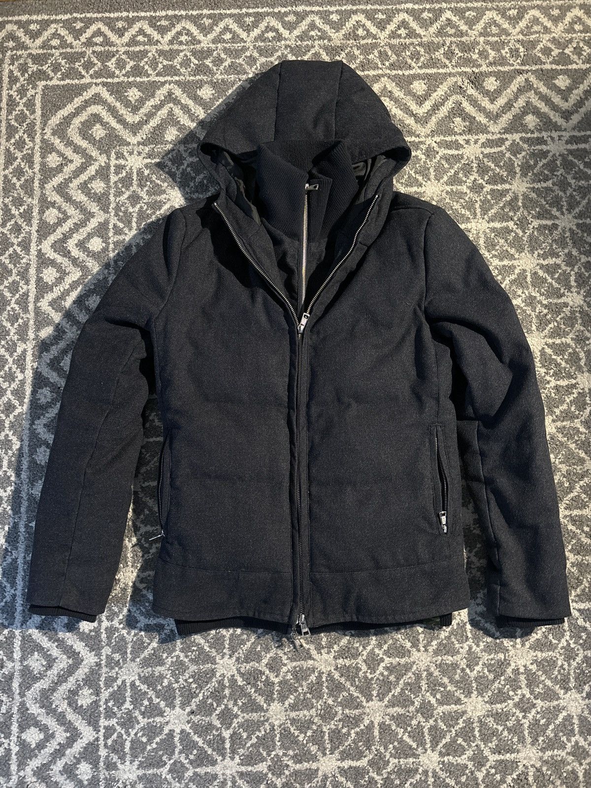 AKM AKM 2 in one down jacket Navy Size US M / EU 48-50 / 2 - 1 Thumbnail