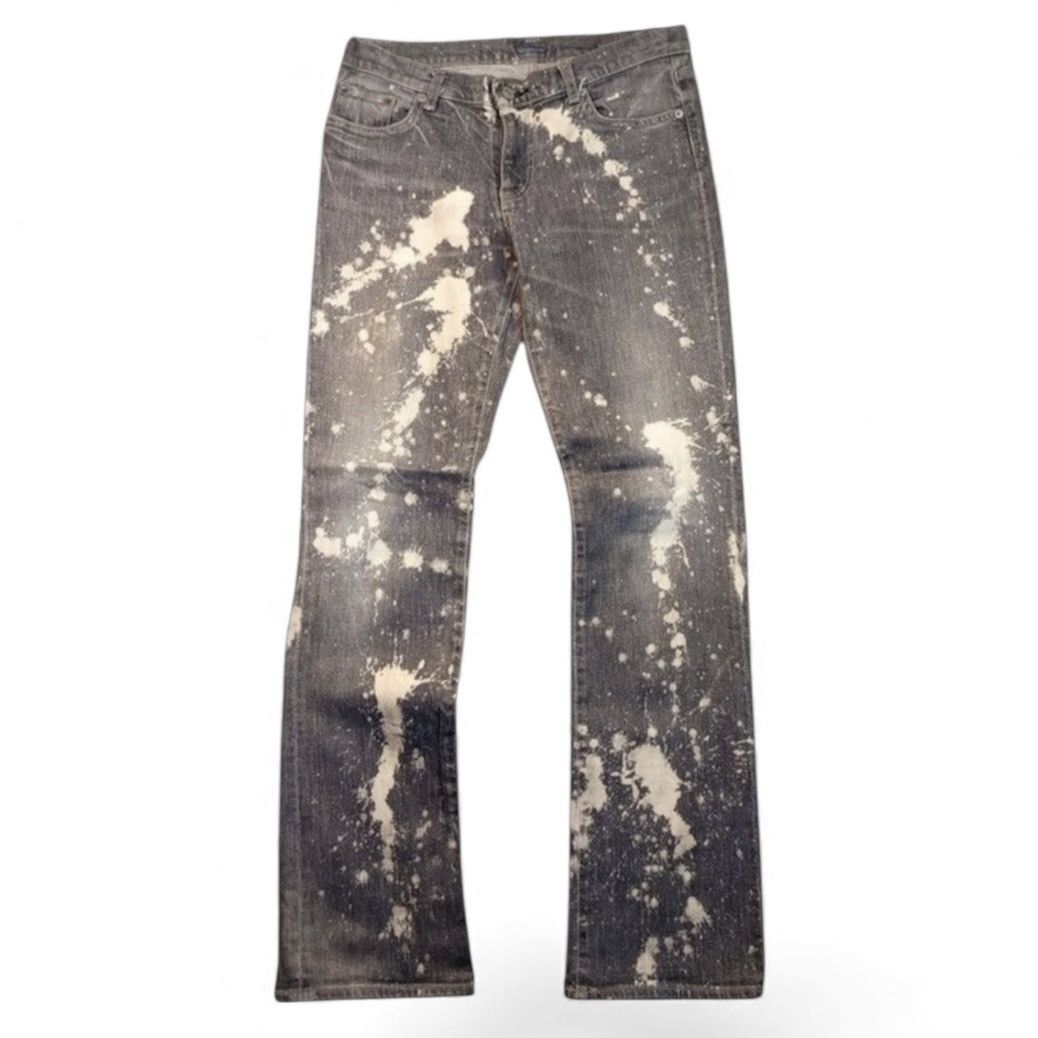 If Six Was Nine 🇯🇵🔥🔥 Vintage y2k Seditionaries DMG Splash Denim Size US 32 / EU 48 - 2 Thumbnail