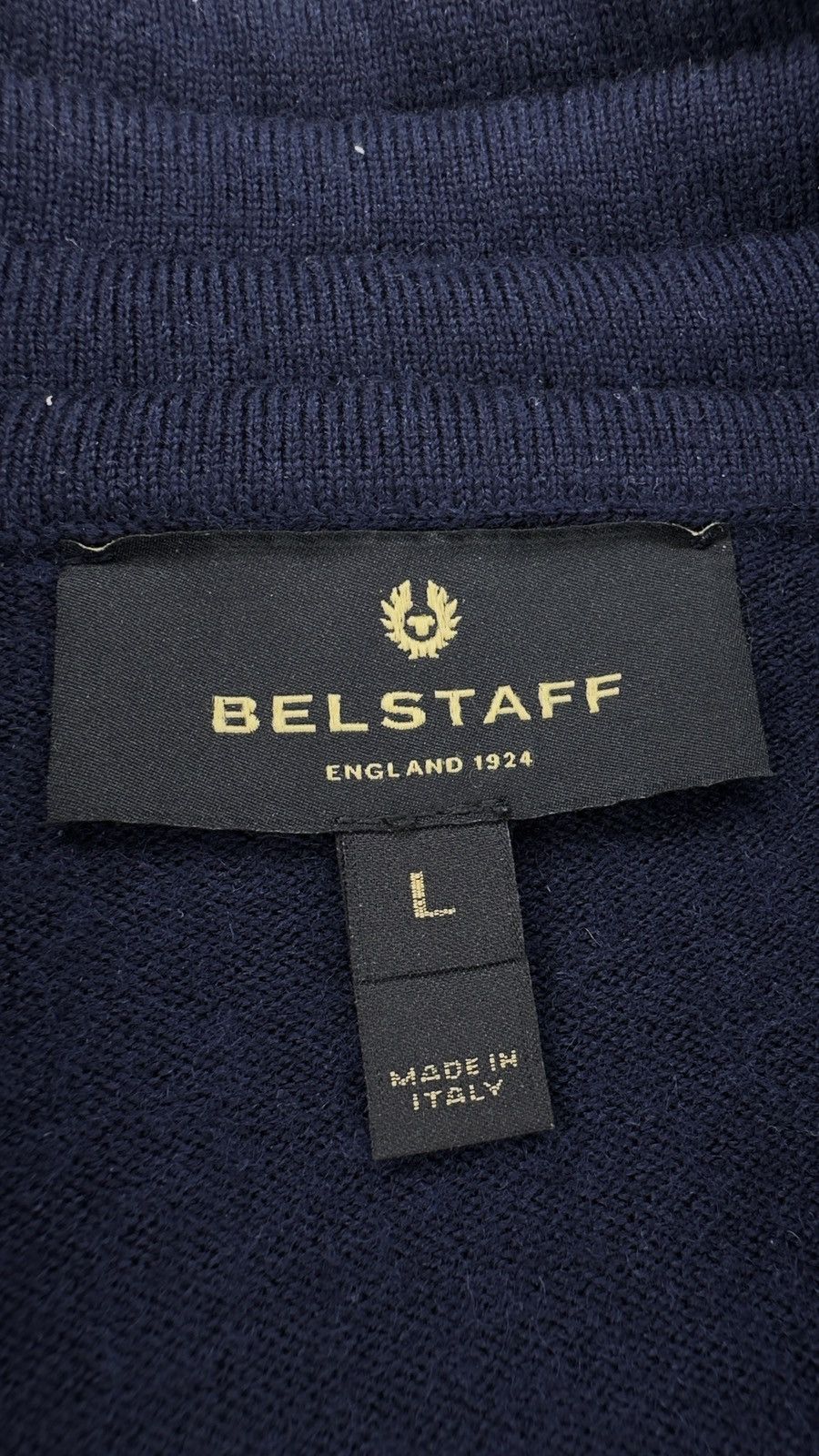 Belstaff Belstaff KELBY ZIP CARDIGAN dark ink size L Size US L / EU 52-54 / 3 - 5 Thumbnail