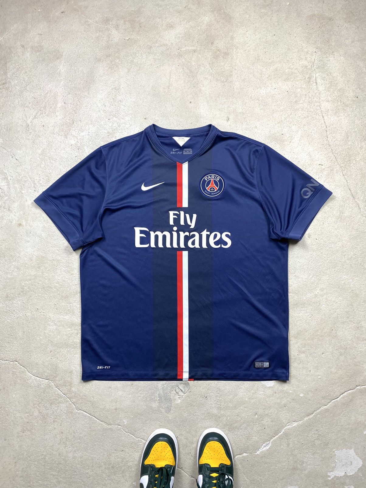 Nike Nike Paris Saint Germain Soccer Jersey T Shirt Hype Y2K Size US XL / EU 56 / 4 - 1 Thumbnail