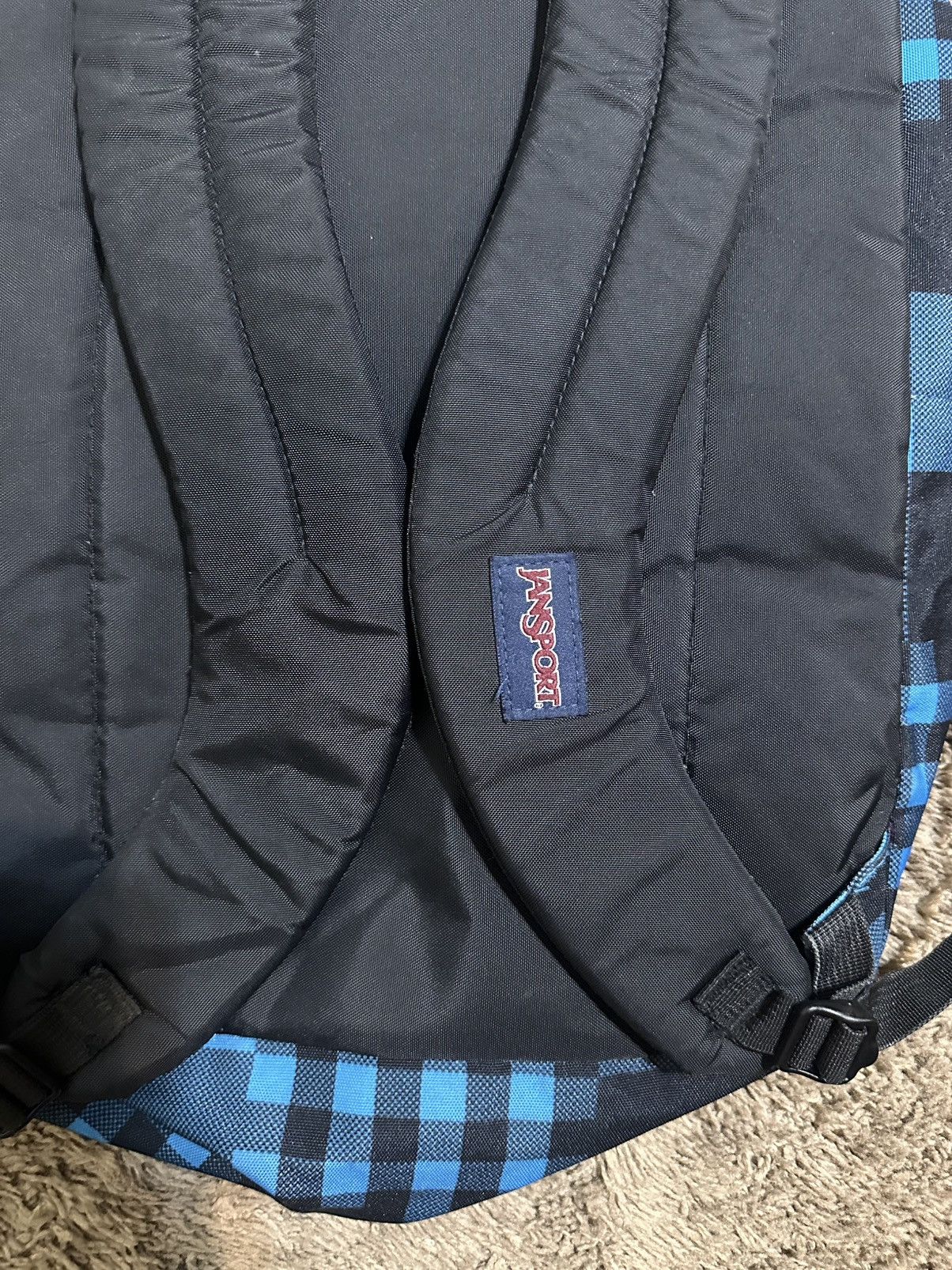 Jansport Vintage JanSport “teal checker board” backpack 00s Size ONE SIZE - 5 Thumbnail