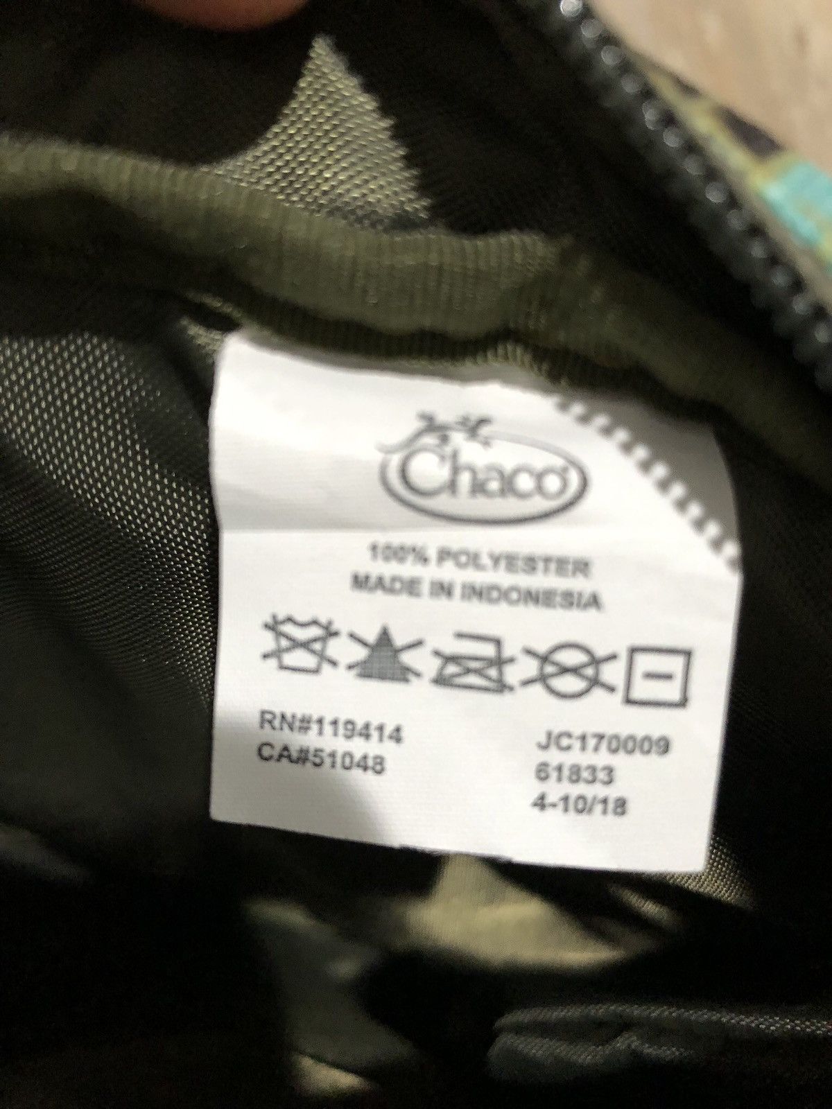 Chaco Chaco Radlands Sling BackPack Askew Hunter Teal Size ONE SIZE - 8 Thumbnail