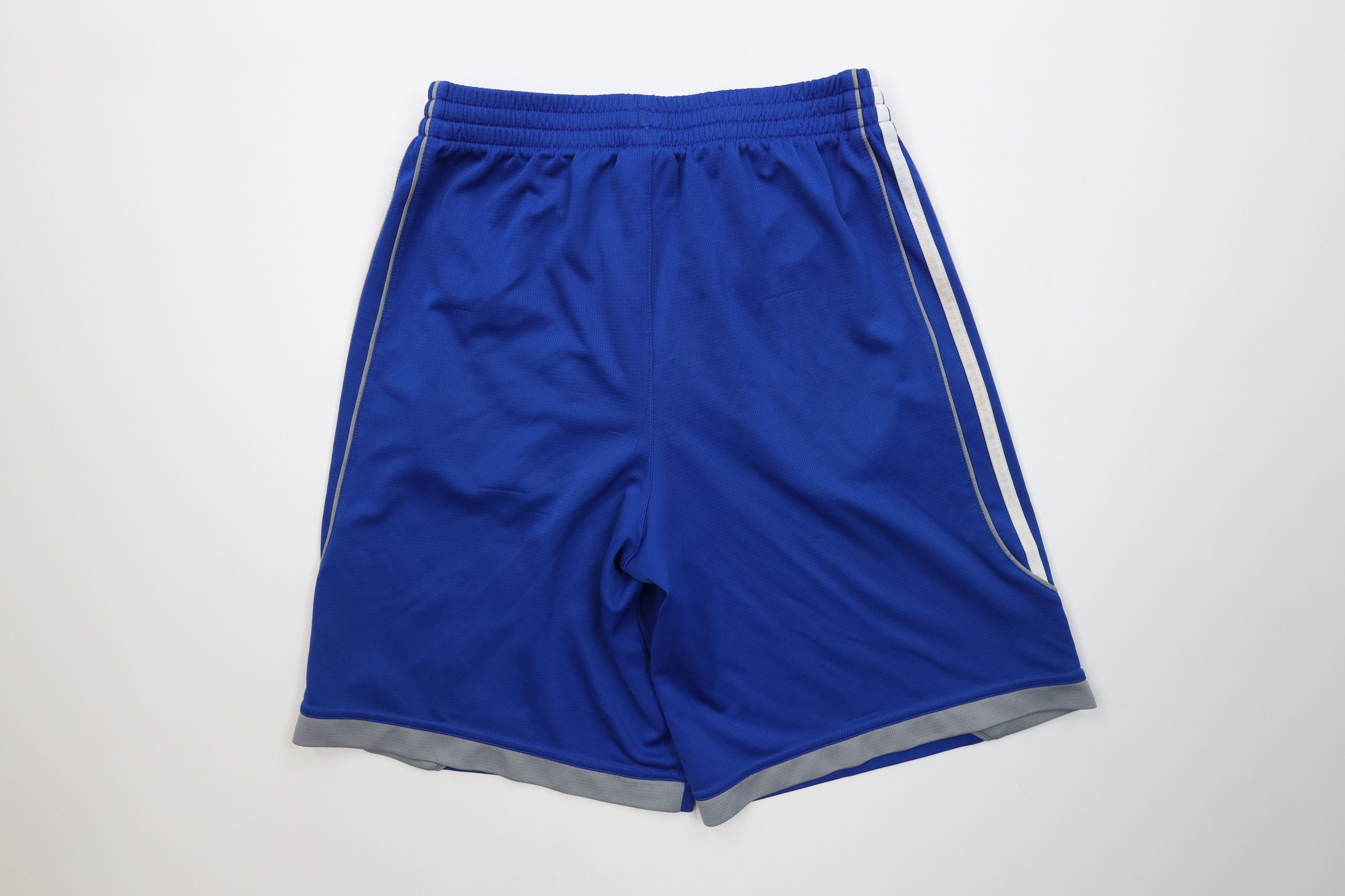 Adidas Vintage Y2K Adidas Running Jogging Soccer Shorts Blue Size US 32 / EU 48 - 11 Thumbnail