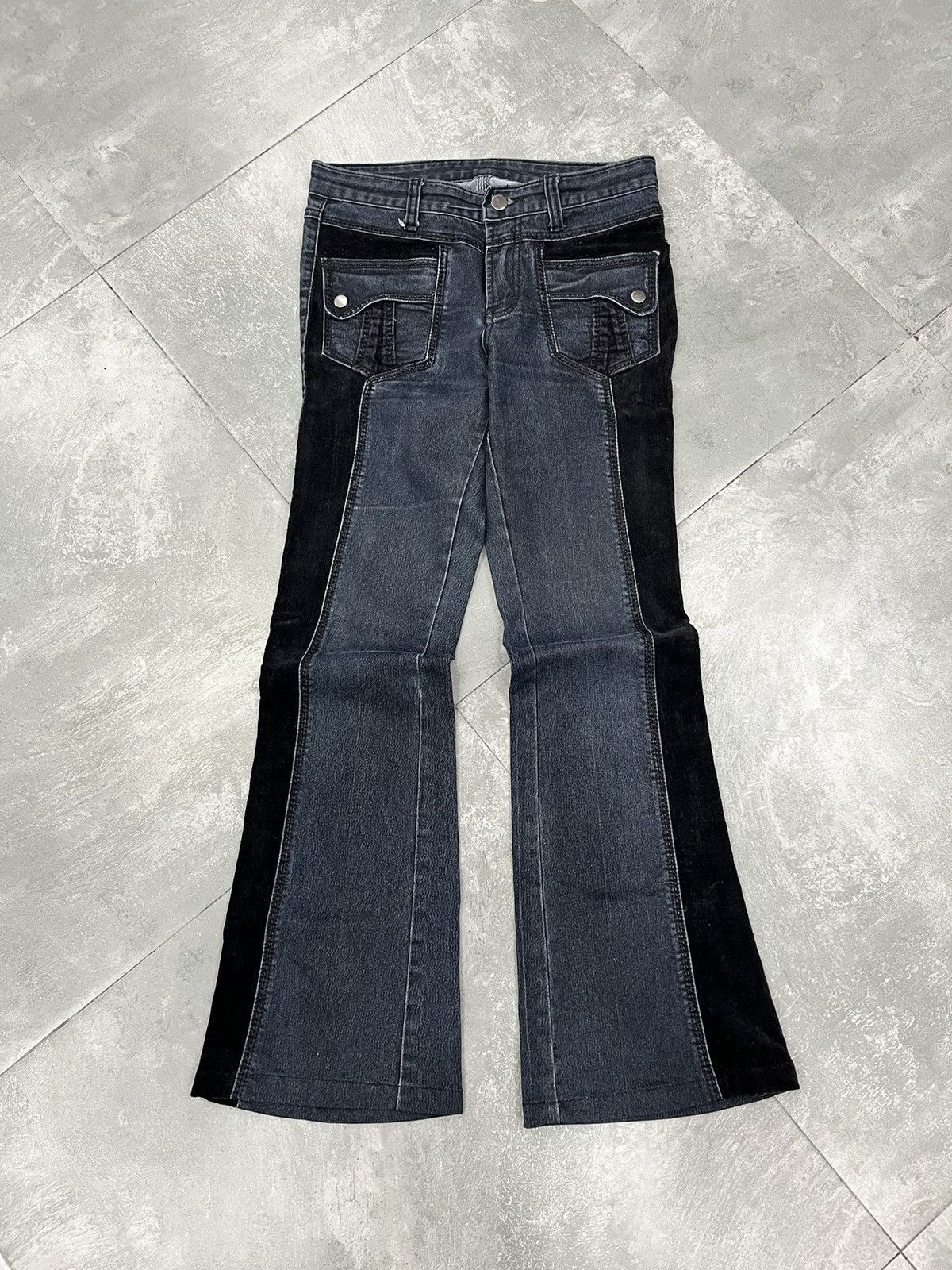 Japanese Brand Japanese Brand mix Corduroy Flared Jeans Size US 28 / EU 44 - 1 Thumbnail